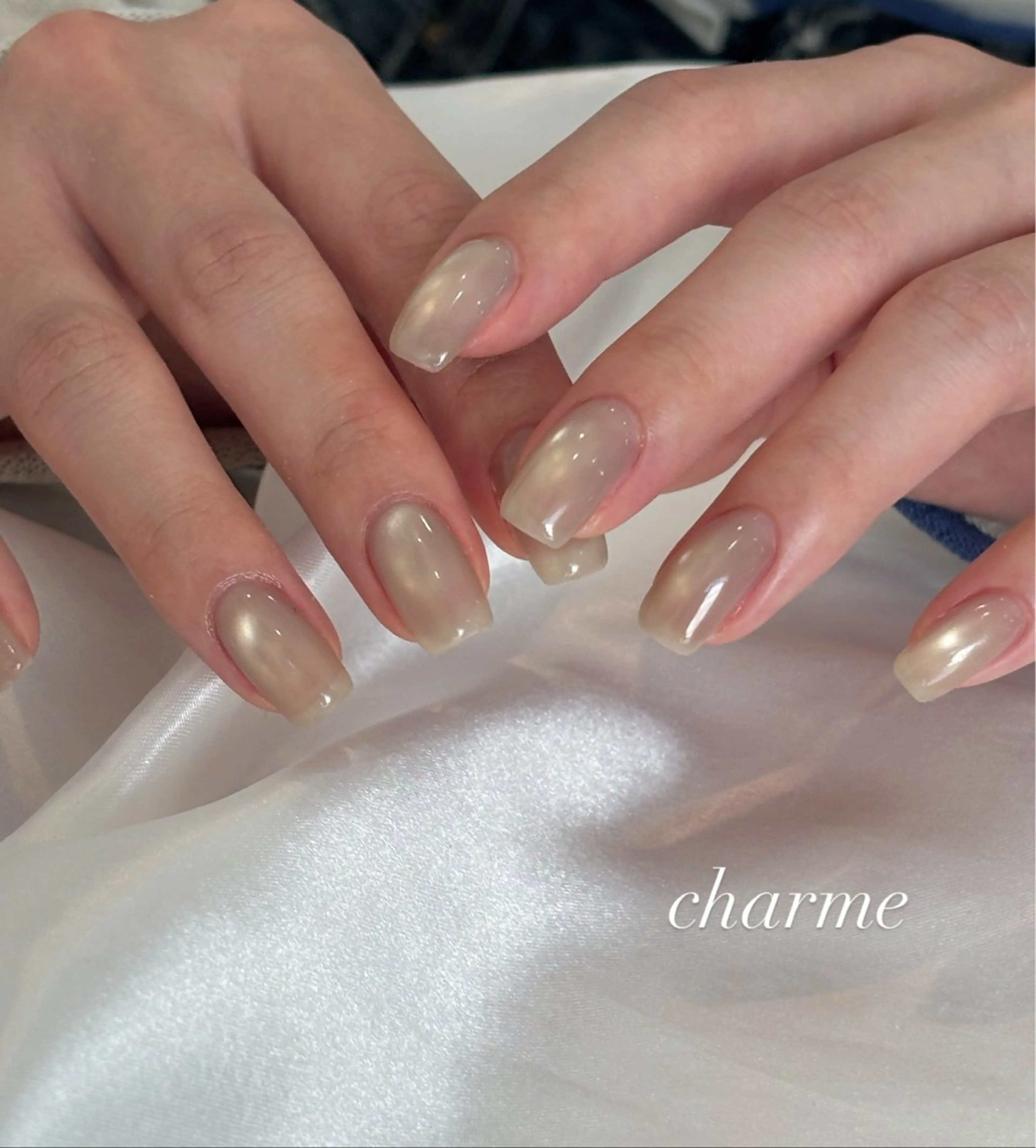 ネイル マグネットネイル ハンドネイル charme nailのネイルデザイン