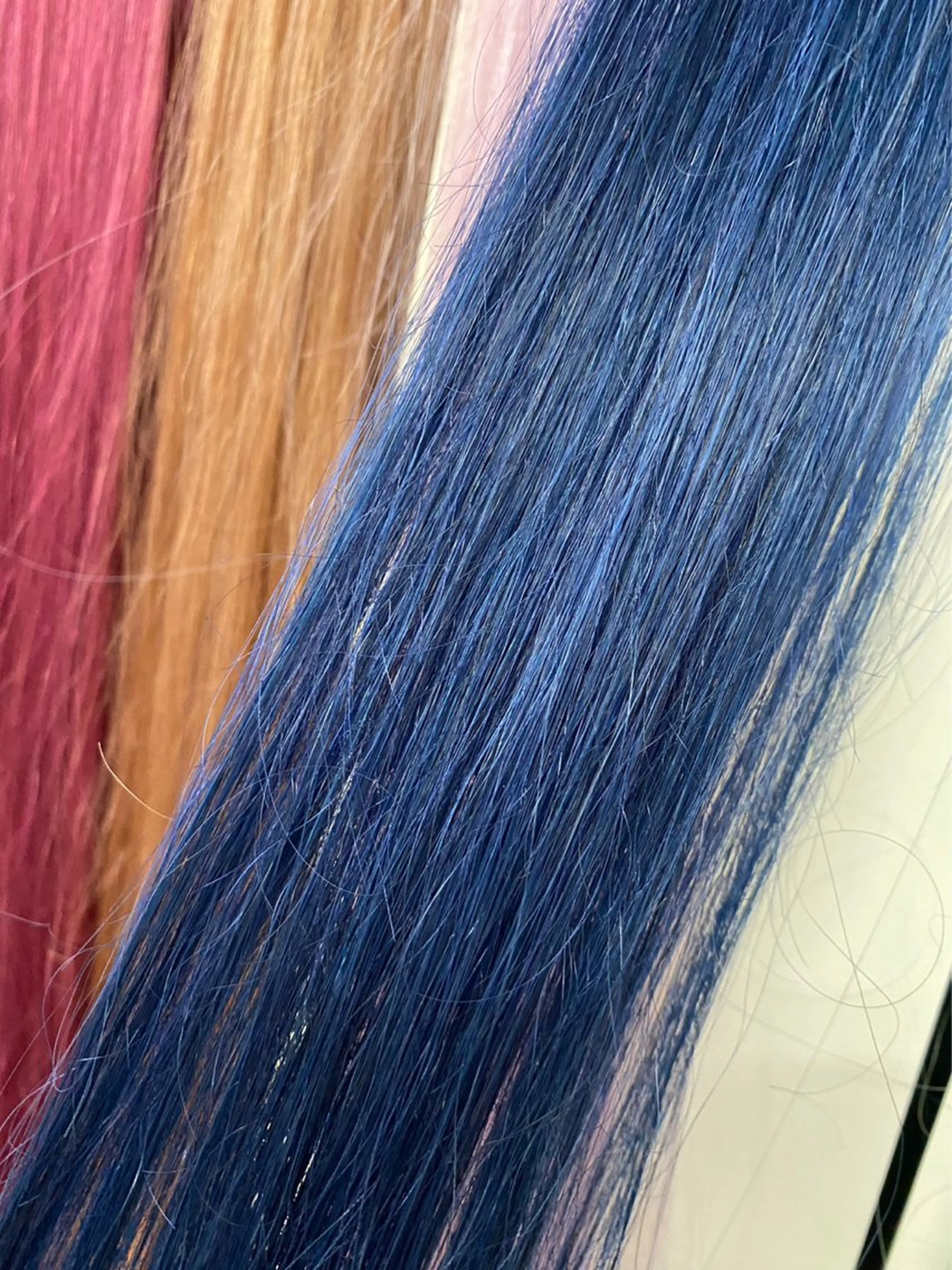 ロング カラー ヘアアレンジ LULU 昭島のマツエク・マツパデザイン