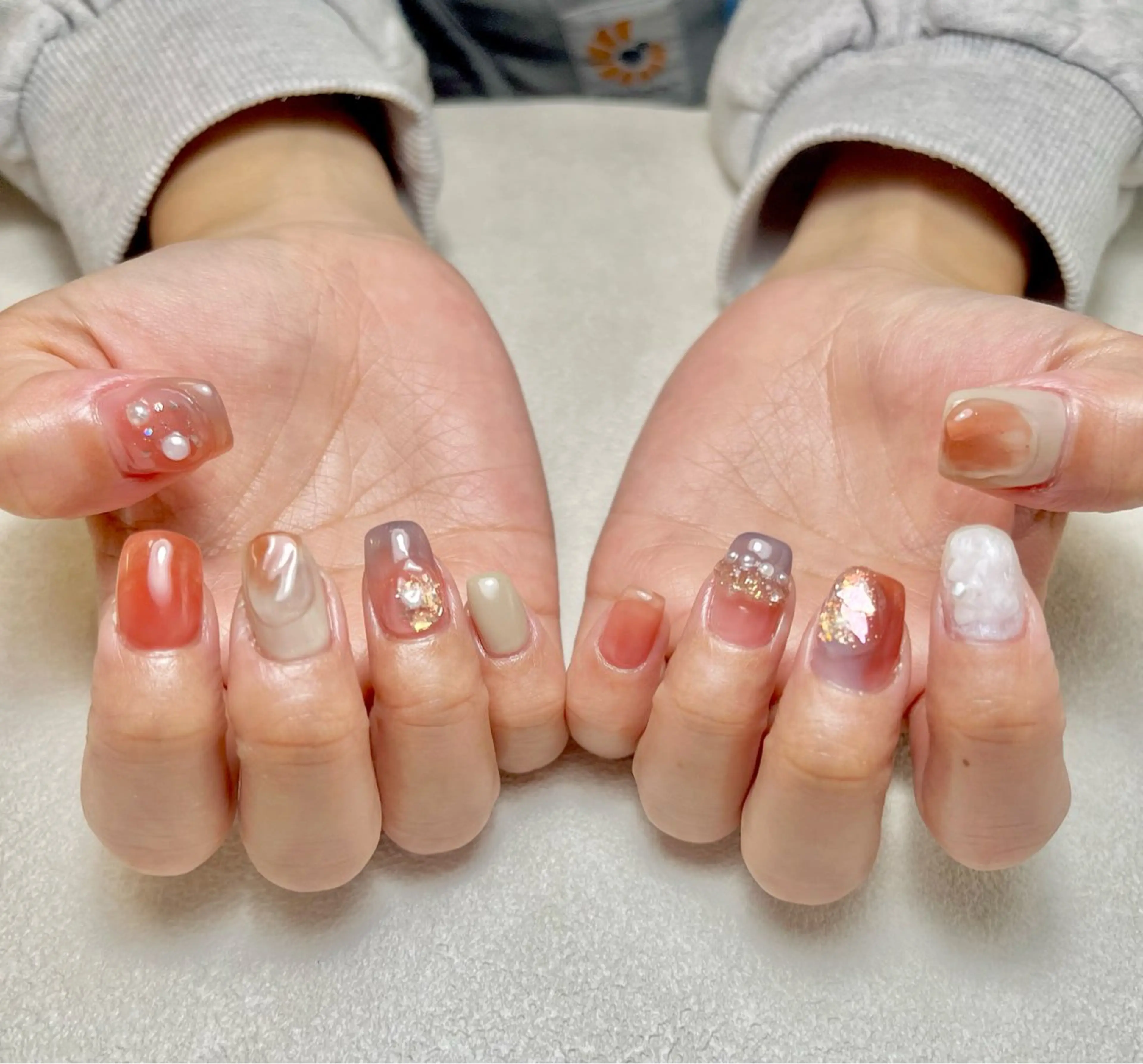 ネイル 持ち込み ハンドネイル nail room.のネイルデザイン