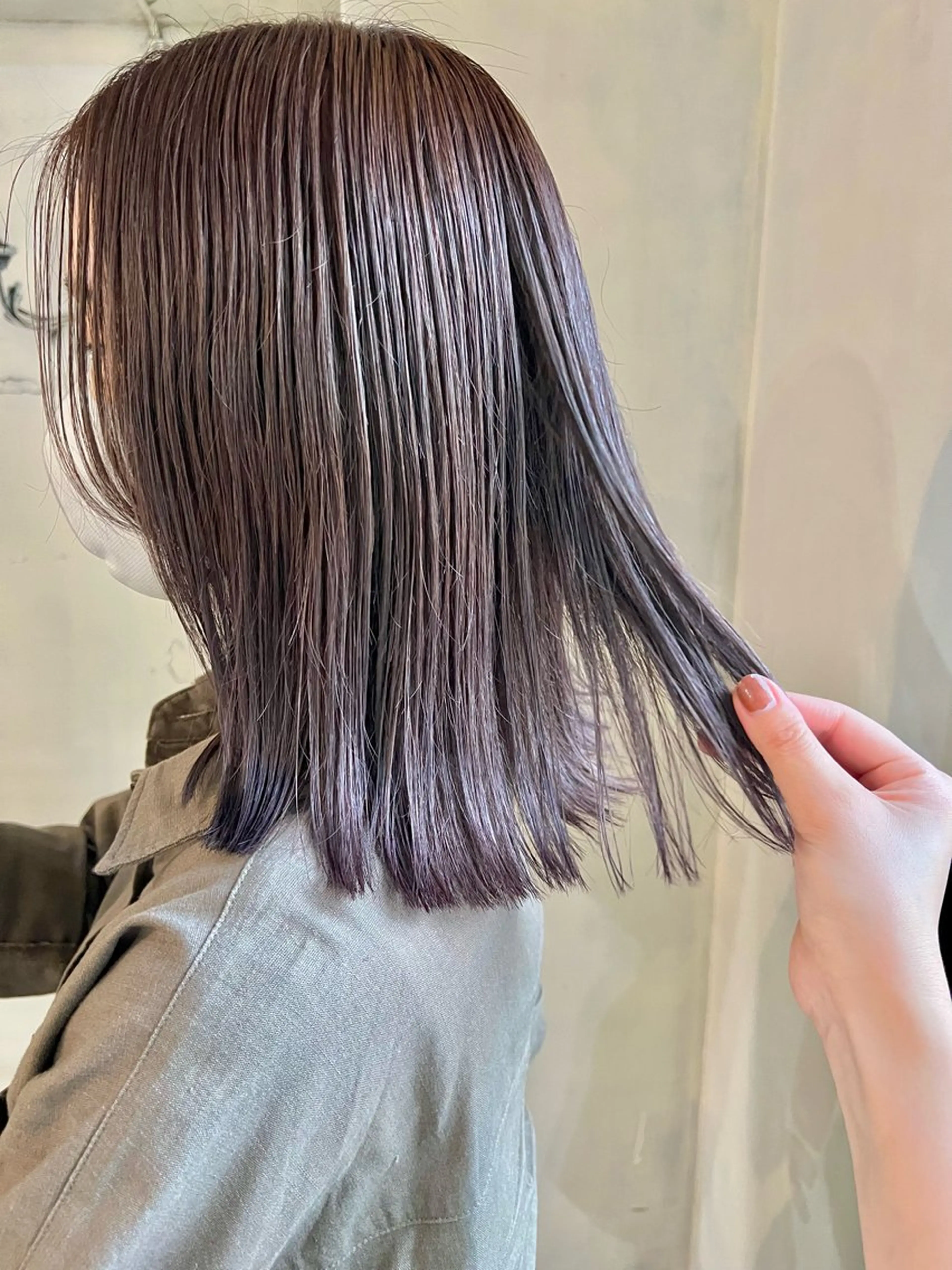 カラー ヘアカラー トリートメント 暖色カラー/ブリーチ /かしむらゆうかのヘアスタイル