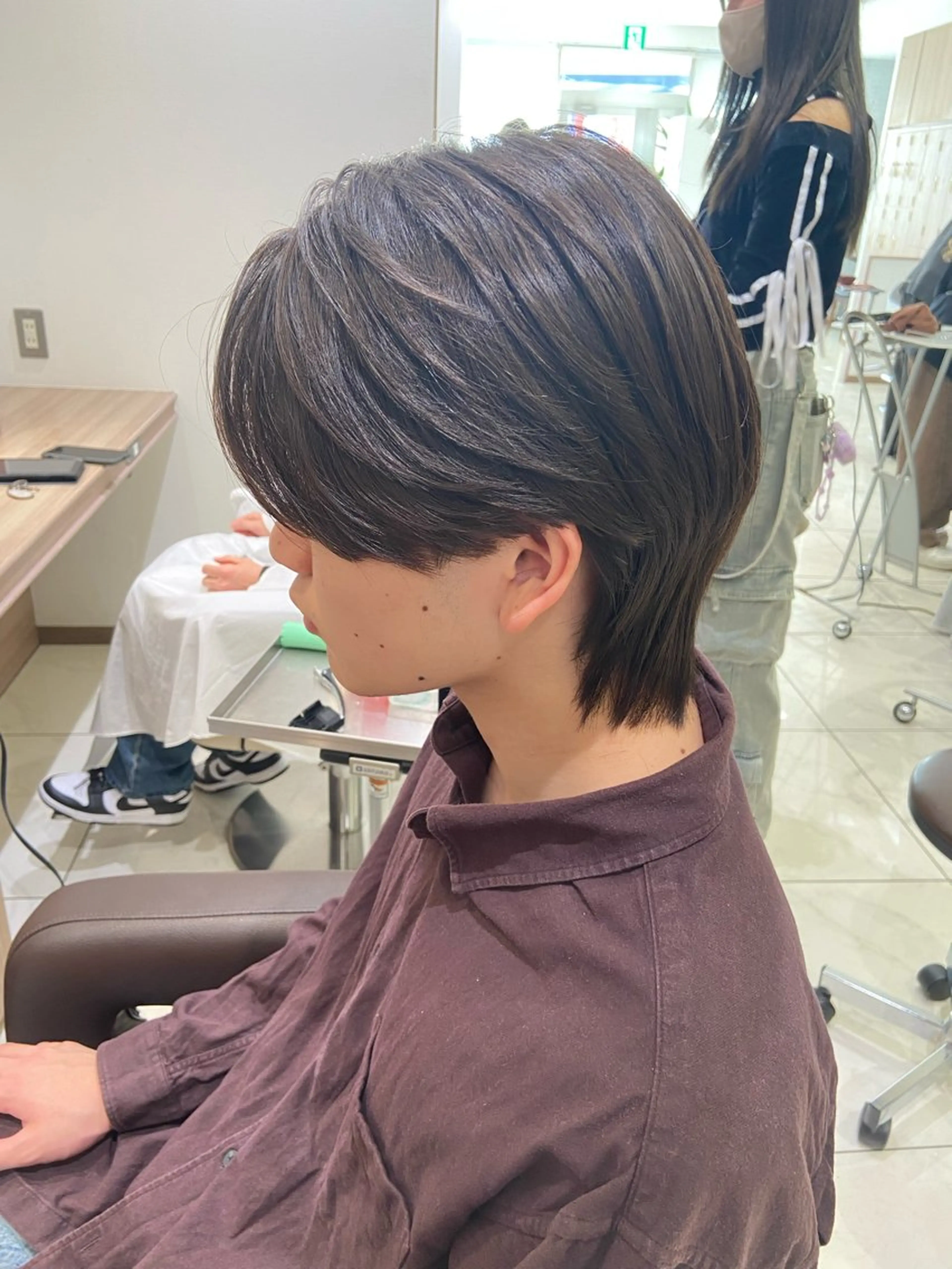 ショート パーマ メンズ カット 縮毛矯正 メンズ縮毛・ 曲がる縮毛矯正のヘアスタイル