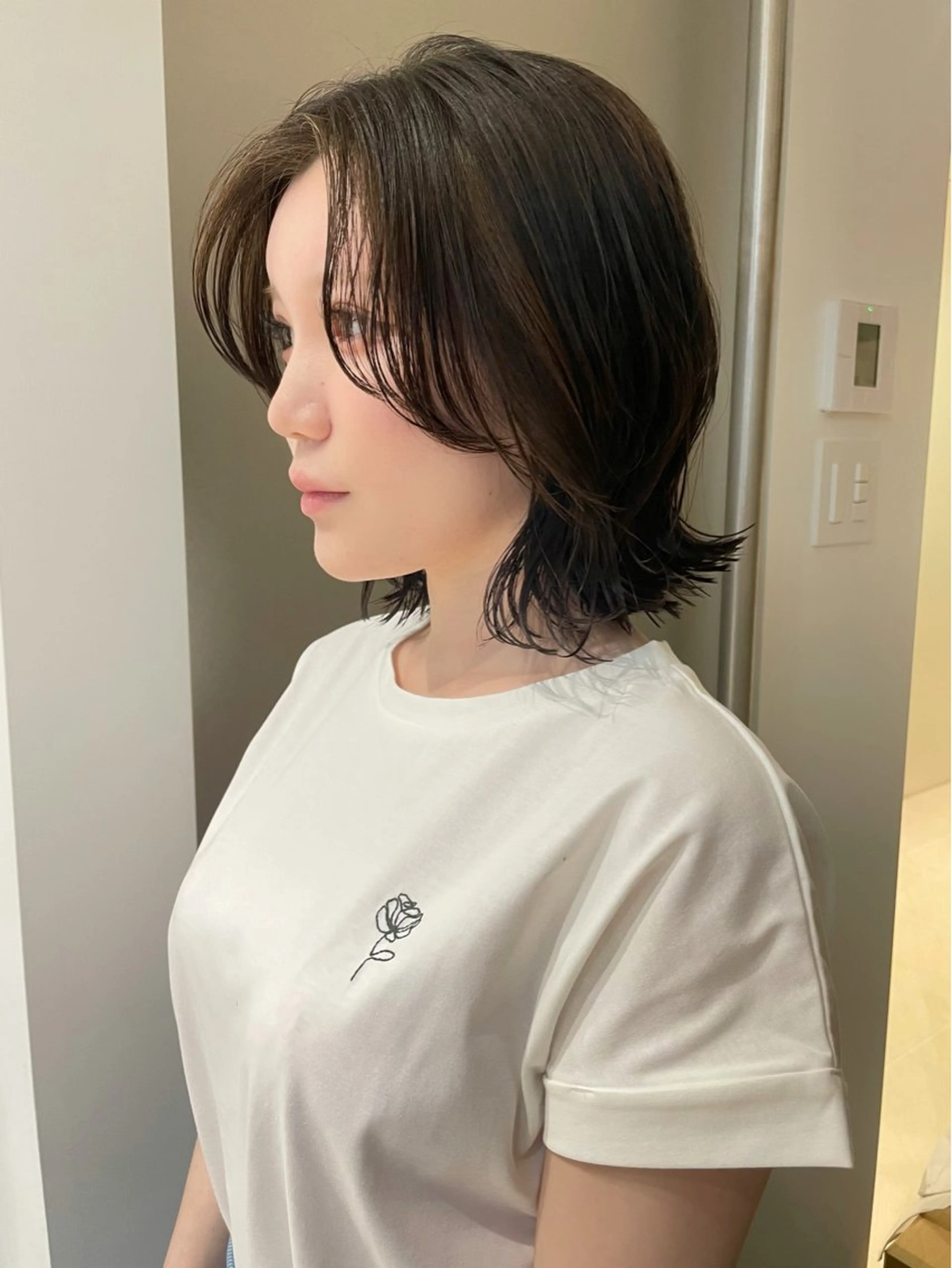 似合わせボブカット+カラー+トリートメントの写真