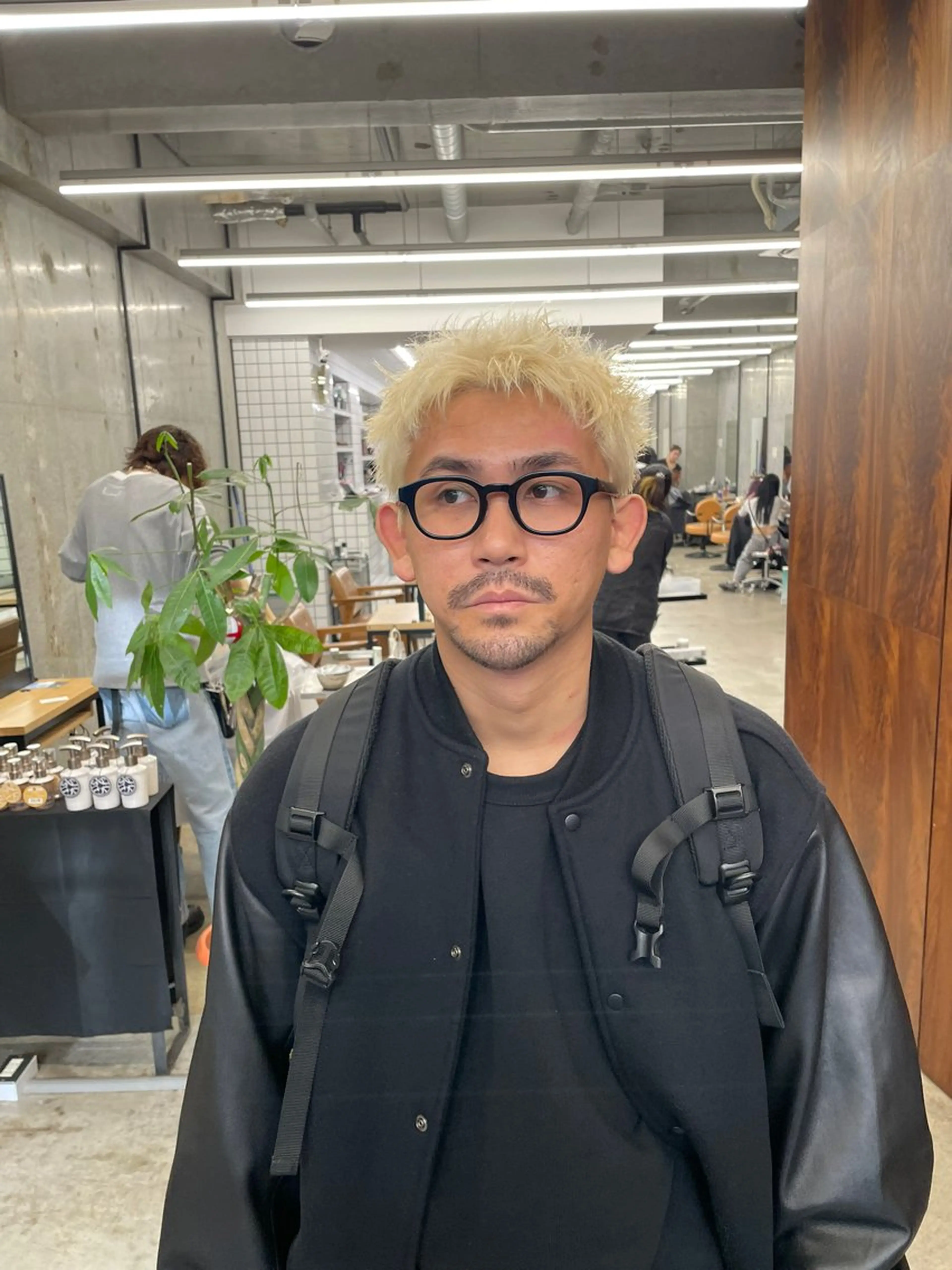 ショート カラー メンズ カット ヘアカラー 《メンズ支持NO.1 ×艶ブラウン》ソウタのヘアスタイル