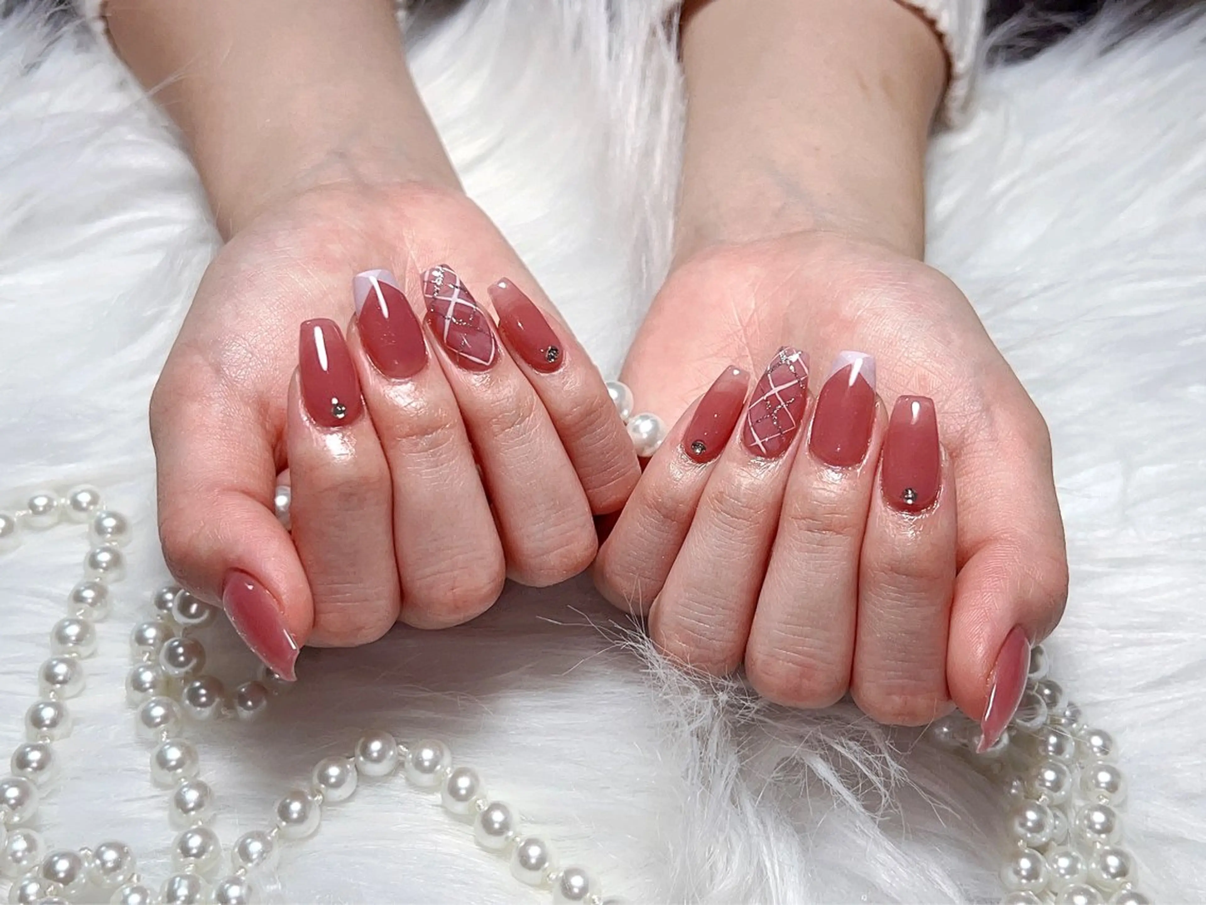 ネイル ハンドネイル UMI GINZA NAIL SALON所属・Yu na💖🎀のネイルデザイン