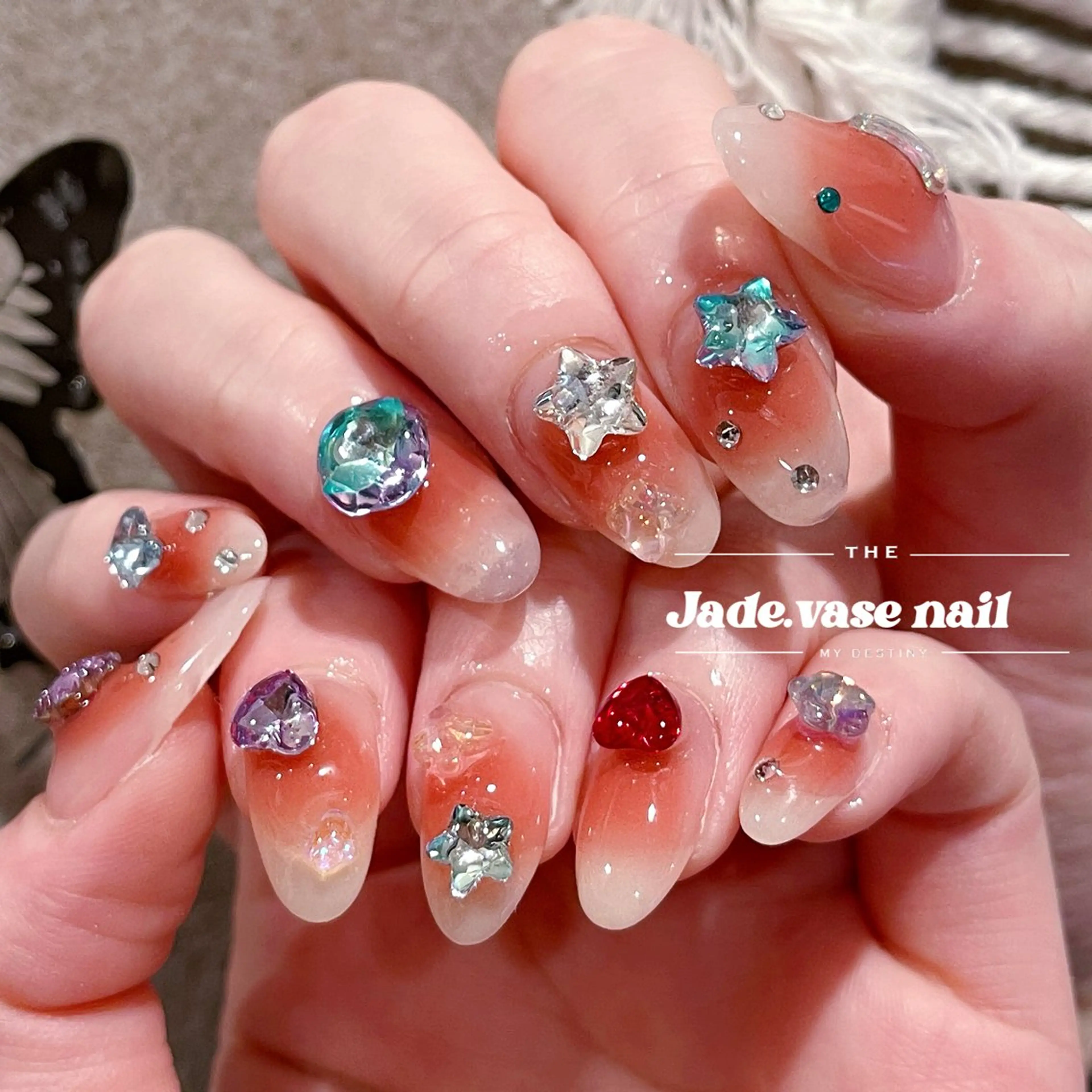 ネイル ハンドネイル ハンドケア ✰Jade.vase 銀座一丁目・東銀座のネイルデザイン