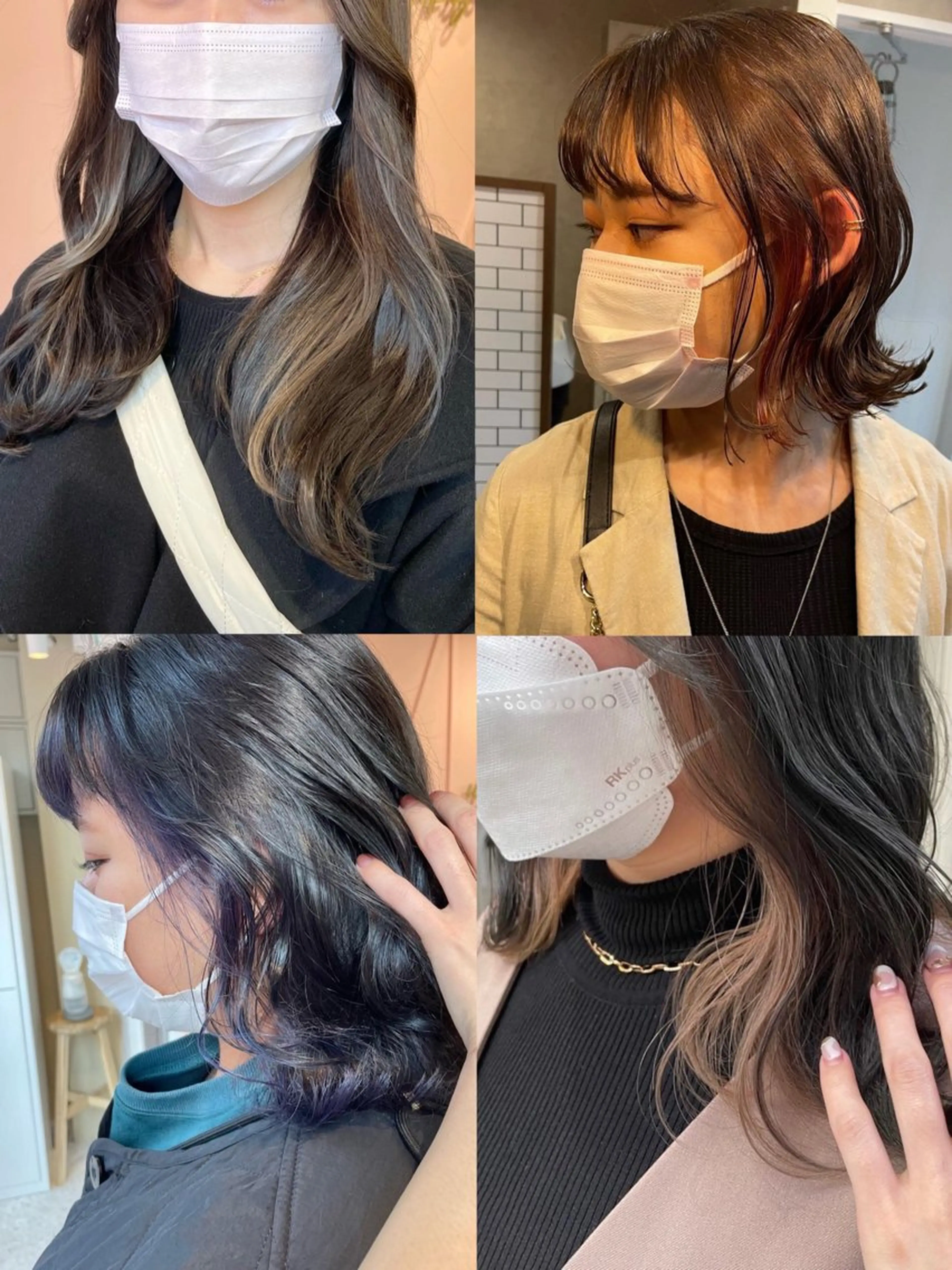 ミディアム 赤味消しcolor 🌿🤍Ayaのヘアスタイル