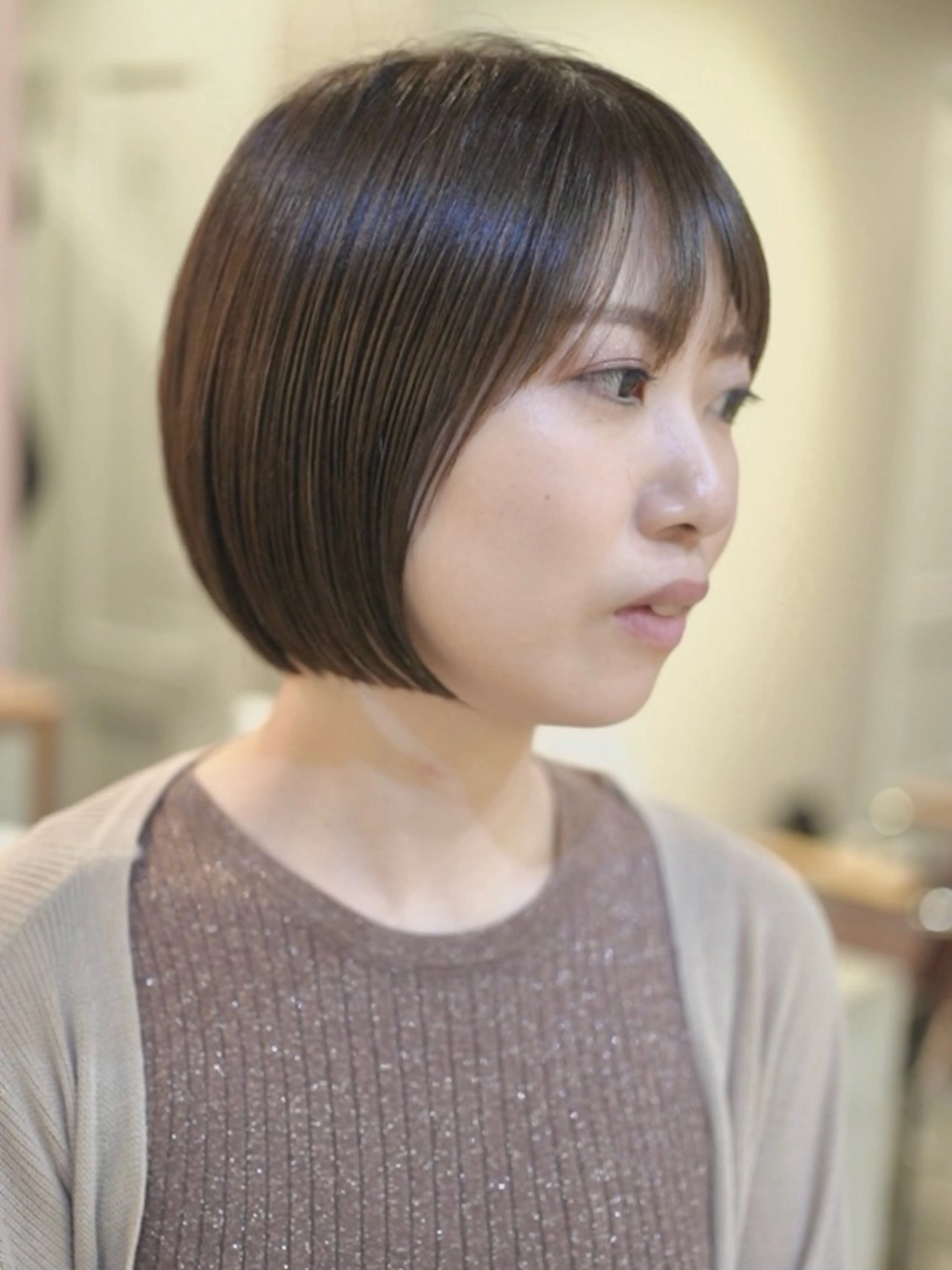 ショート カット ヘアカラー はまだ かんたのヘアスタイル