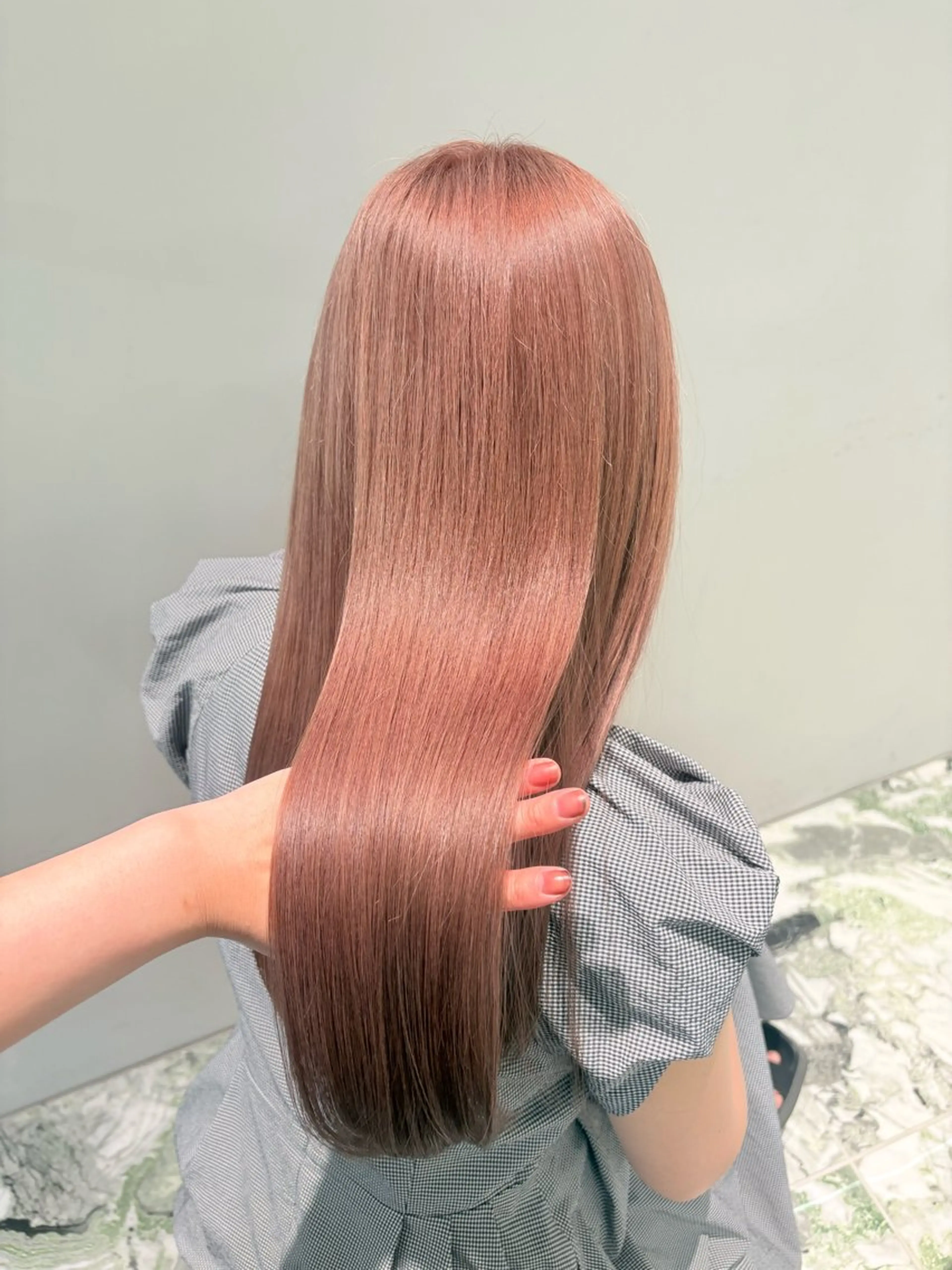 カラー ヘアカラー Harune/うる艶 ハイトーンのヘアスタイル