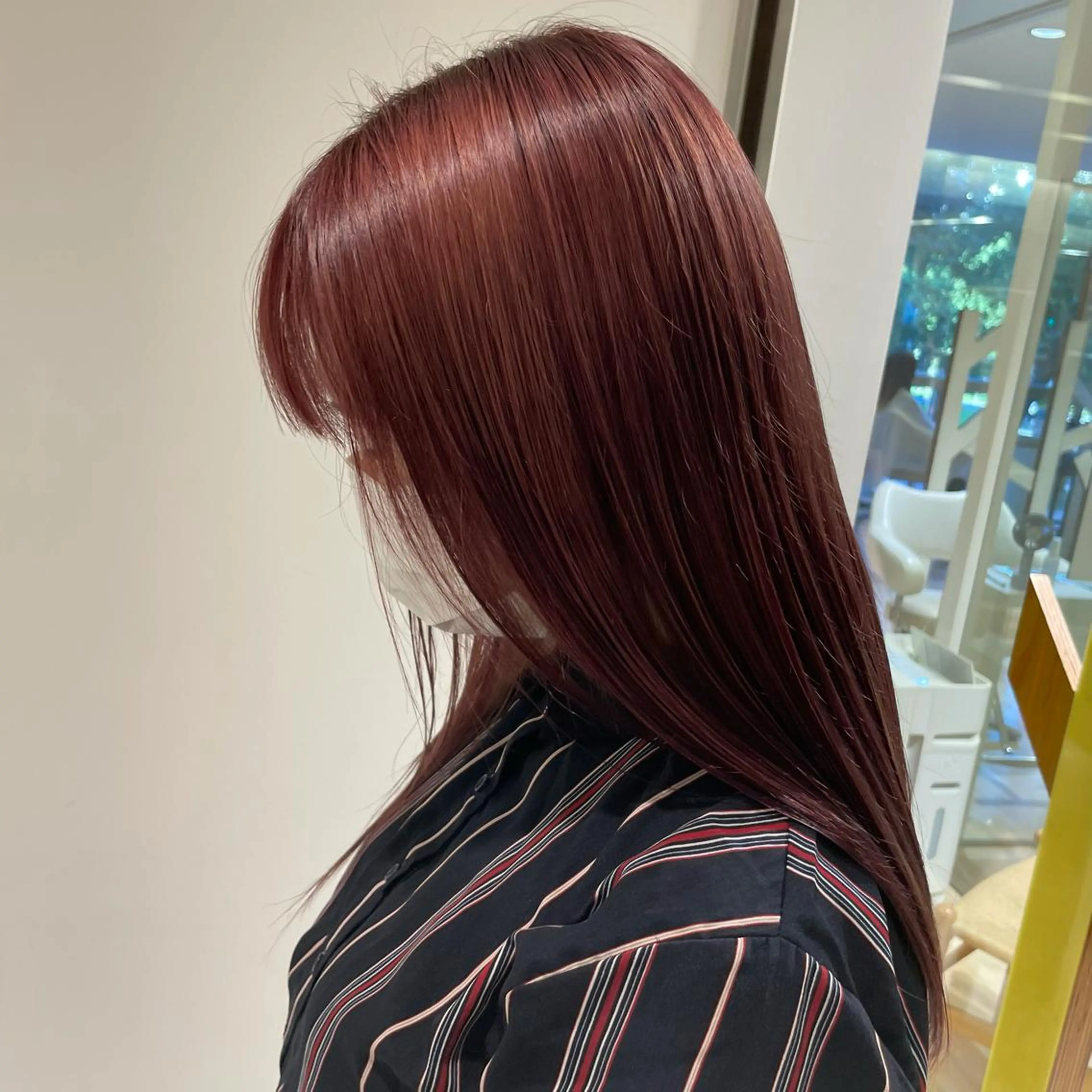 ロング カラー 髪質改善 トリートメント トリートメント ブリーチ/レイヤー 🌻Mutsumiのヘアスタイル