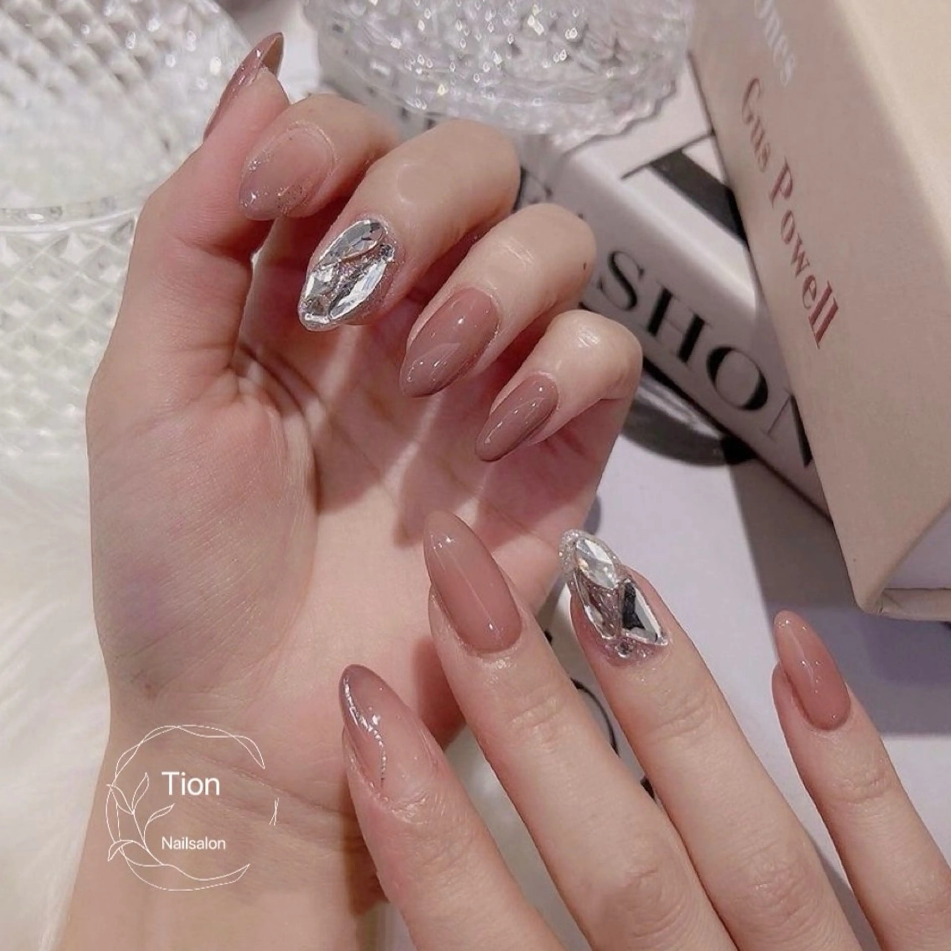 ネイル チークネイル 長さ出し フットネイル フレンチネイル ジェルネイル Nailsalon ティオン 浦和店のネイルデザイン