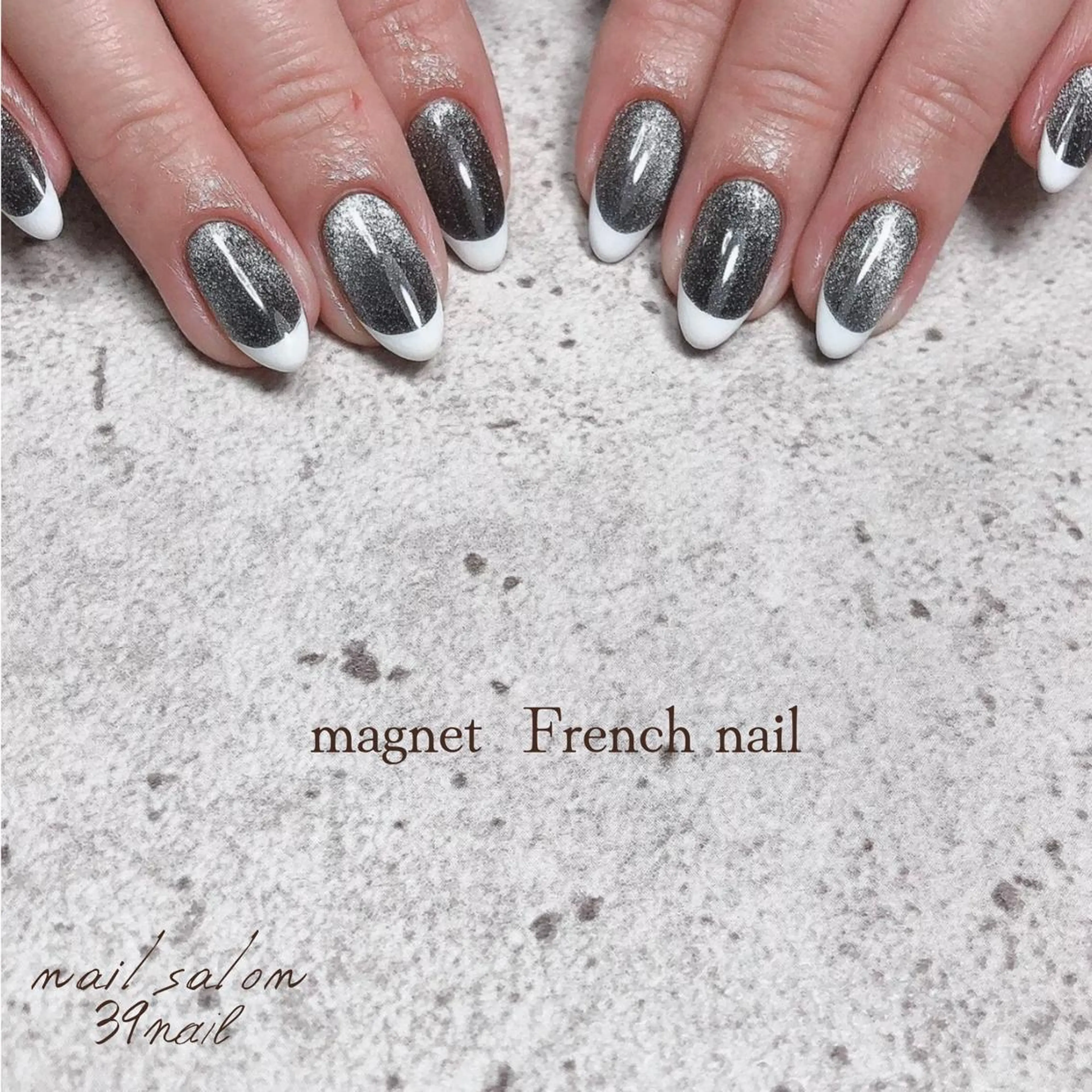 ミディアム ネイル ハンドネイル 京橋 【39nail】のネイルデザイン