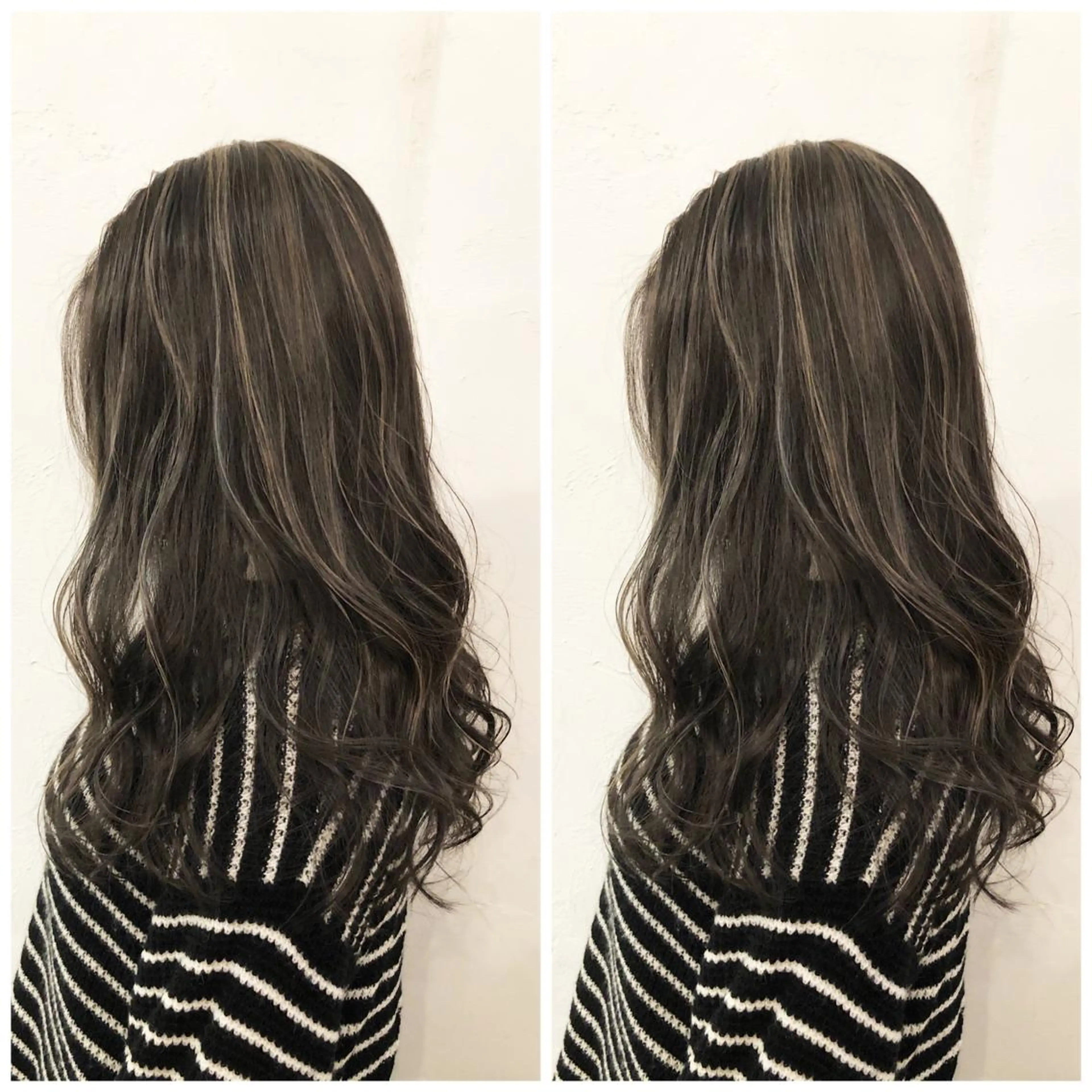 カラー グレージュ ハイライトカラー ヘアカラー トリートメント バレイヤージュカラー 特化美容師✨星皓太のヘアスタイル