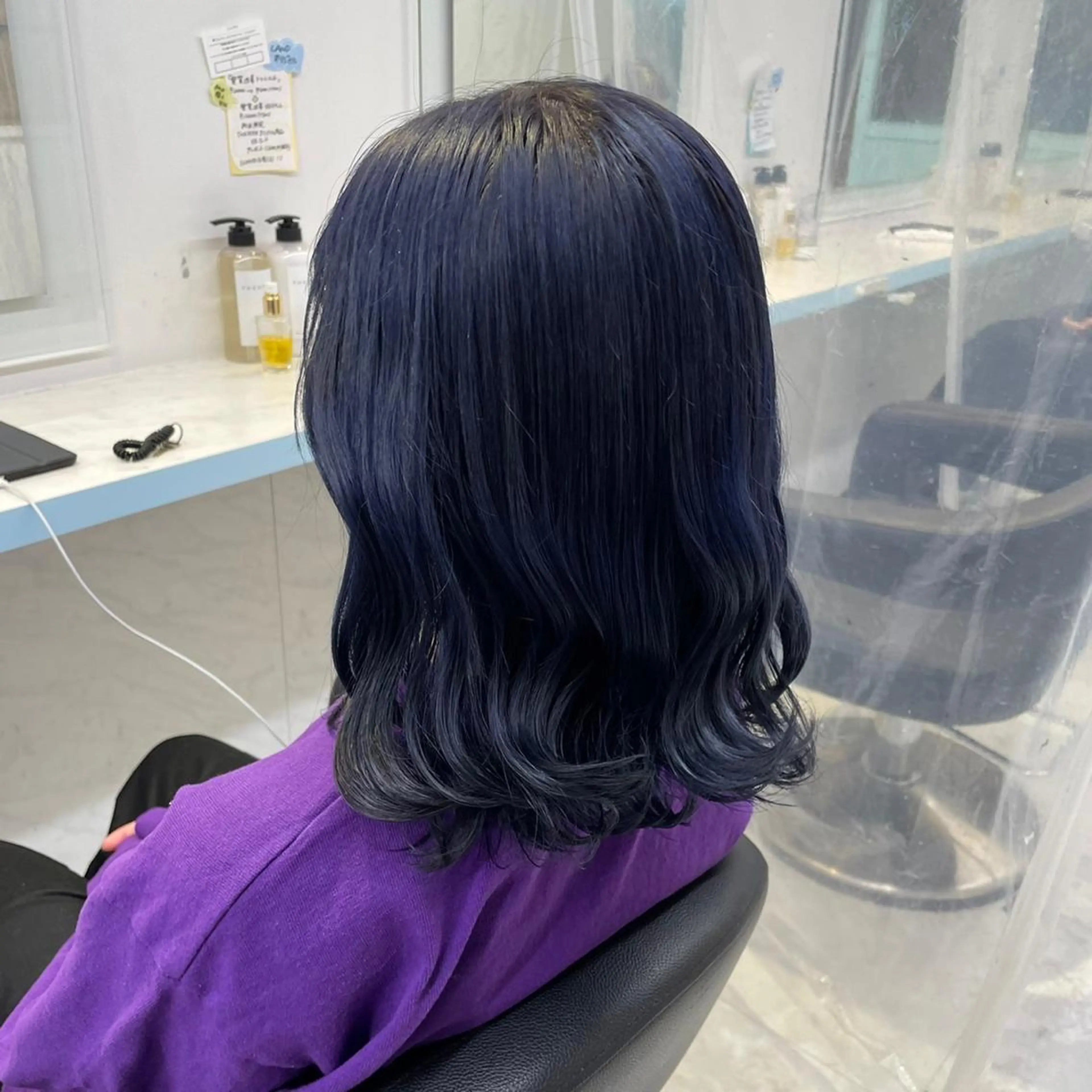 ミディアム ワインレッド 🍒KAHOのヘアスタイル