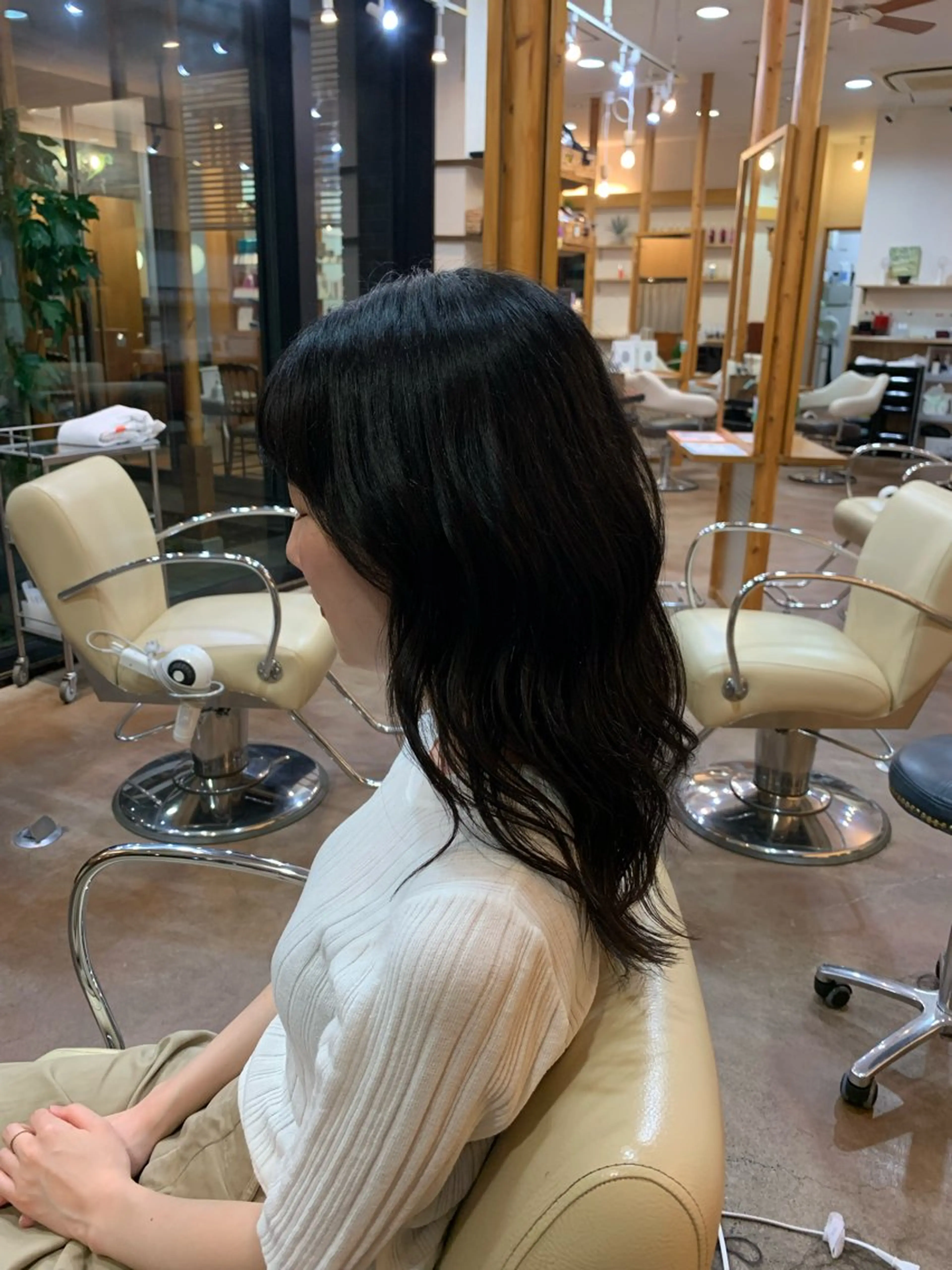 セミロング 加藤 凌のヘアスタイル