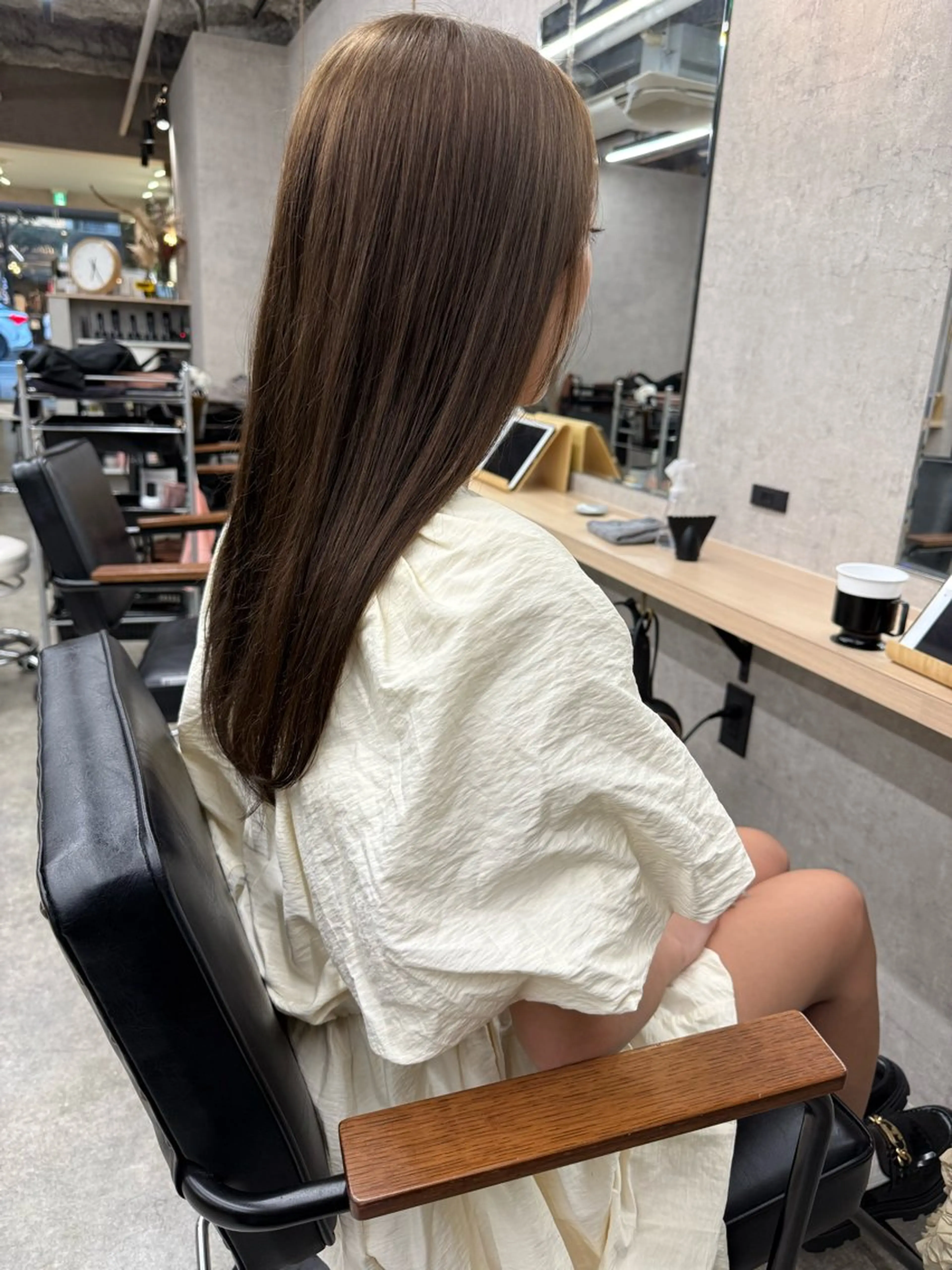 【一日お一人さま限定価格】✨透明感カラー✨＋クイックトリートメント（ブリーチ無し）の写真