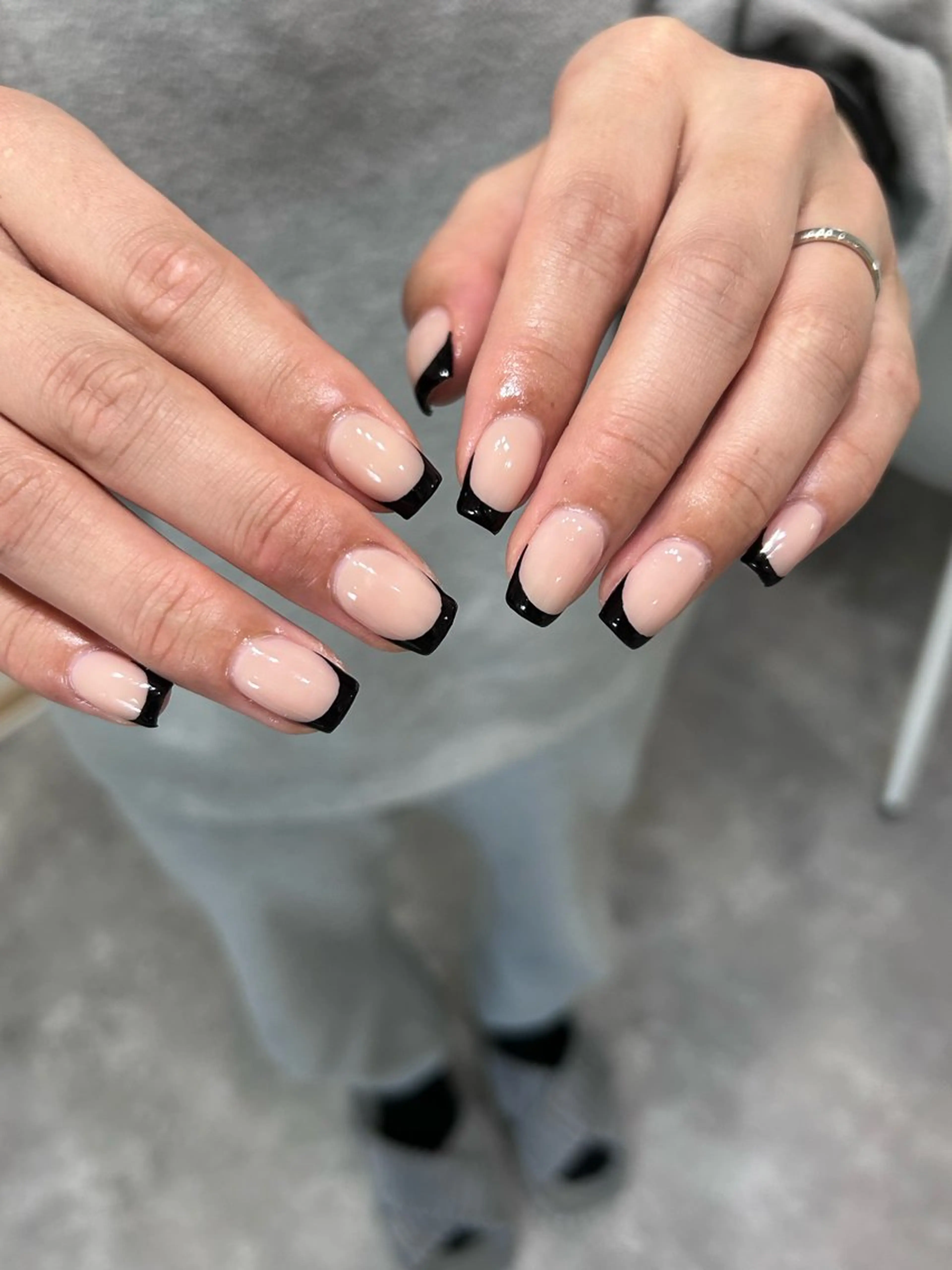 ネイル フレンチネイル Ray. byCharmeのネイルデザイン
