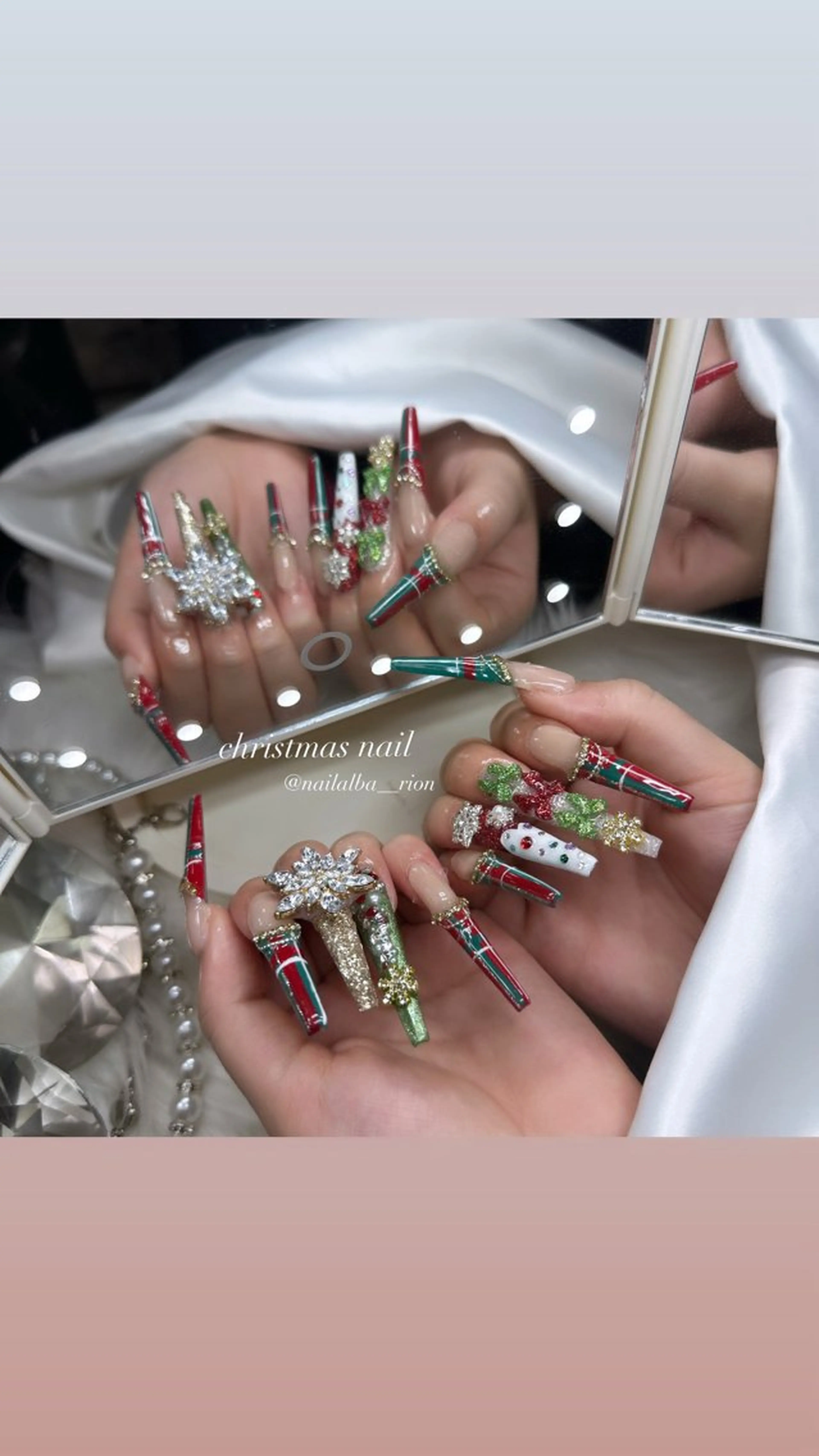 ネイル 加納 莉音のネイルデザイン