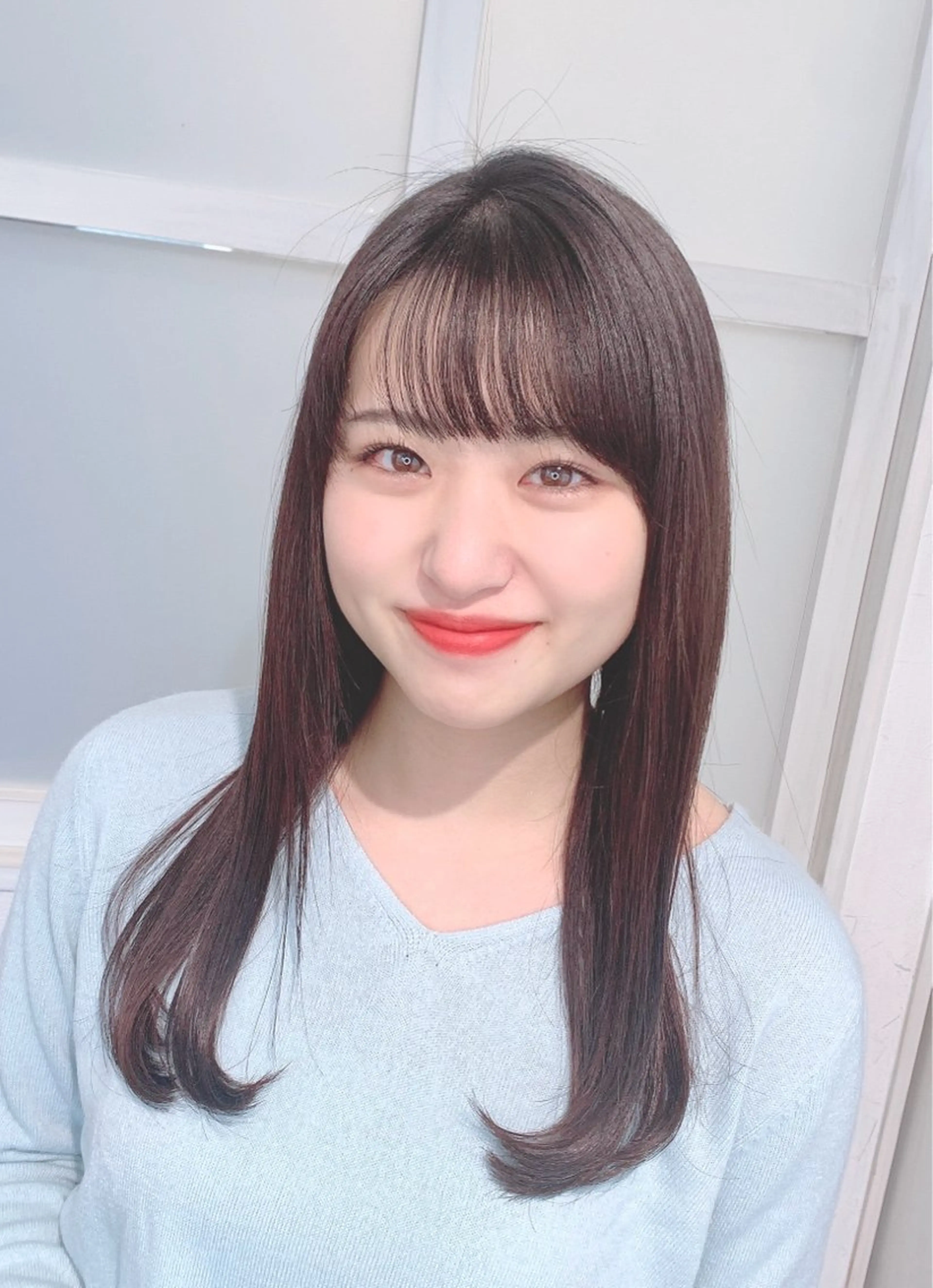 ロング 🦋ミルクティーベー ジュ🦋mayukiのヘアスタイル