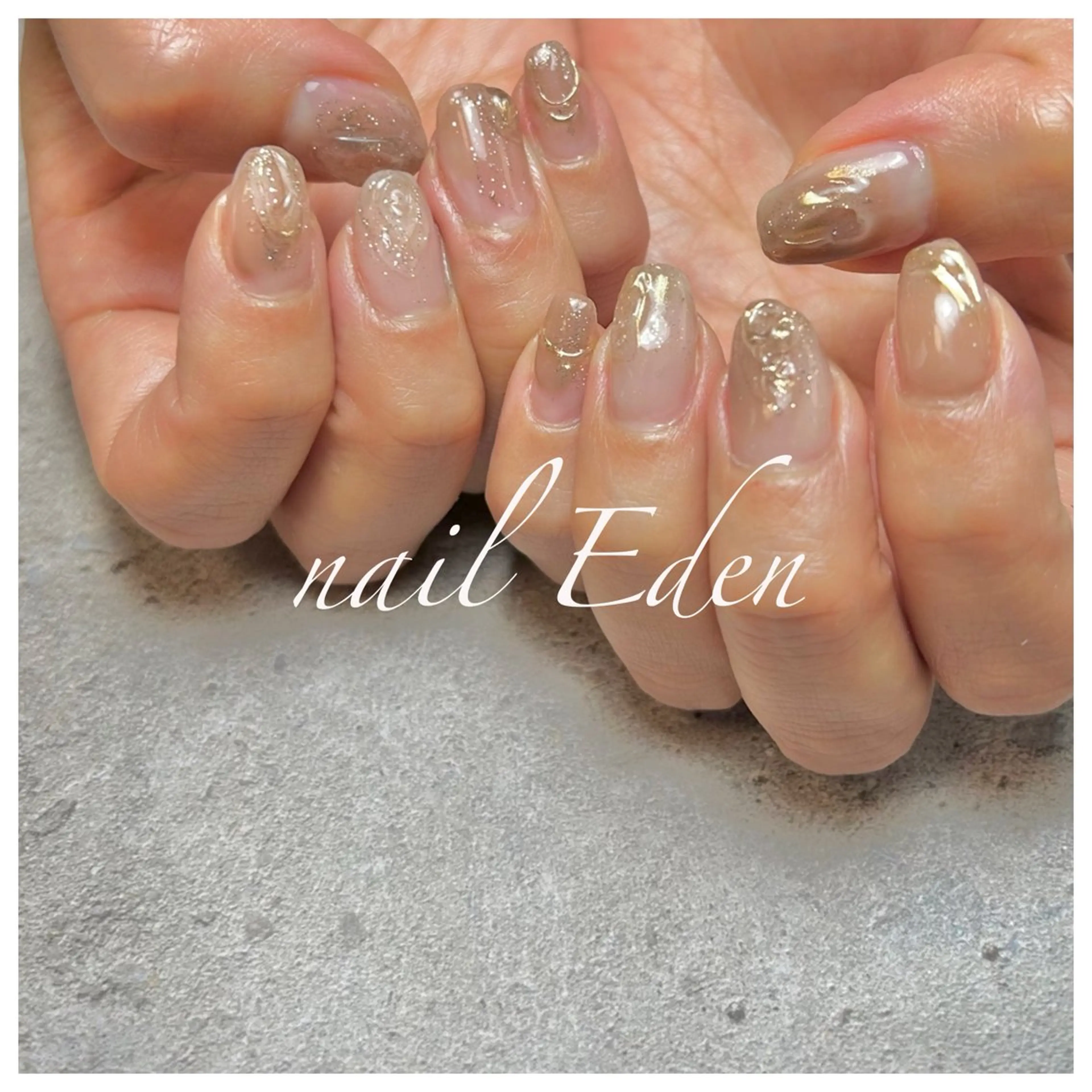 ネイル 持ち込み Eden　private nail saron所属・Eden ♾️のネイルデザイン