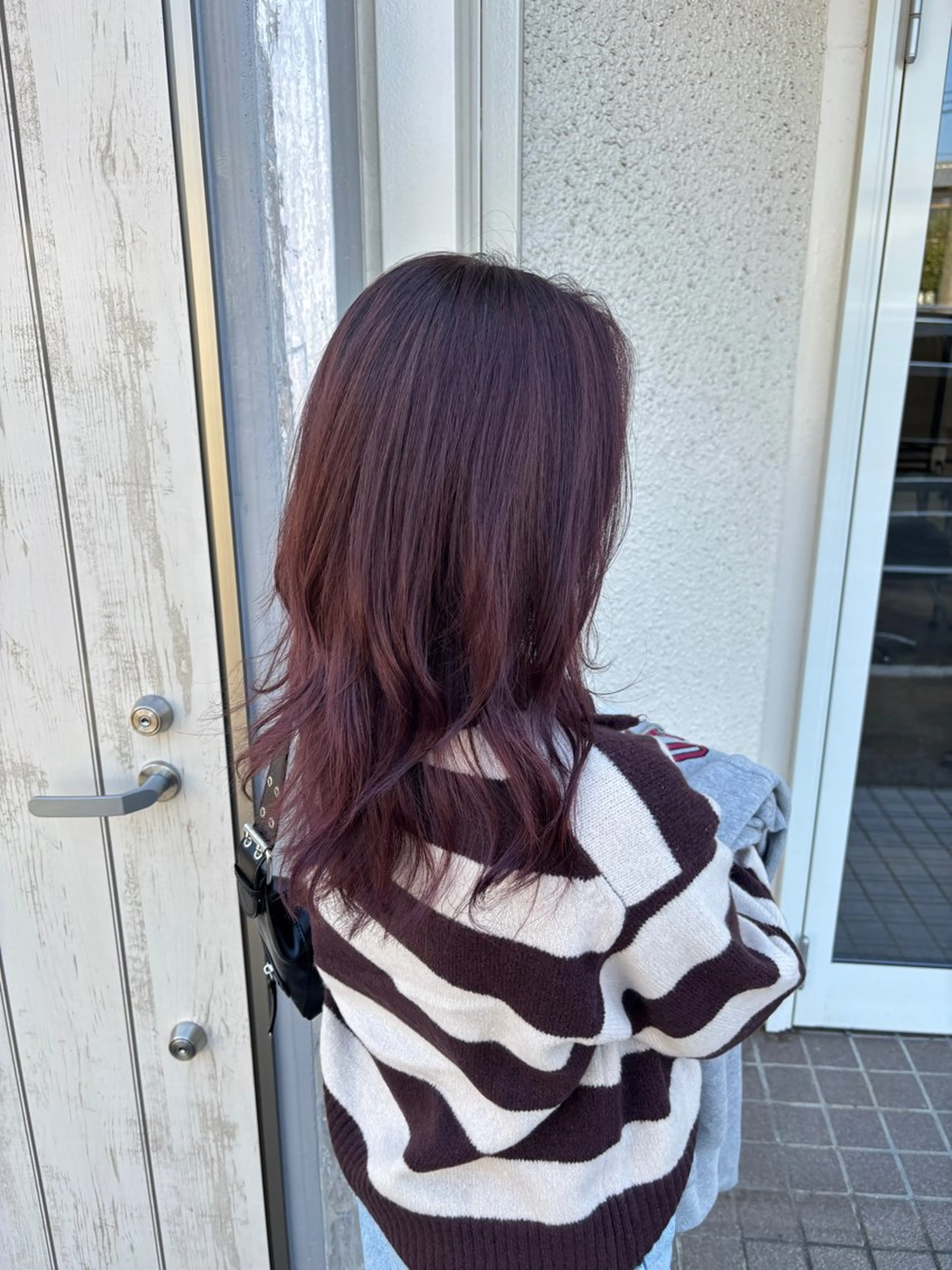 セミロング カラー ヘアカラー トリートメント miri.. yukinaのヘアスタイル