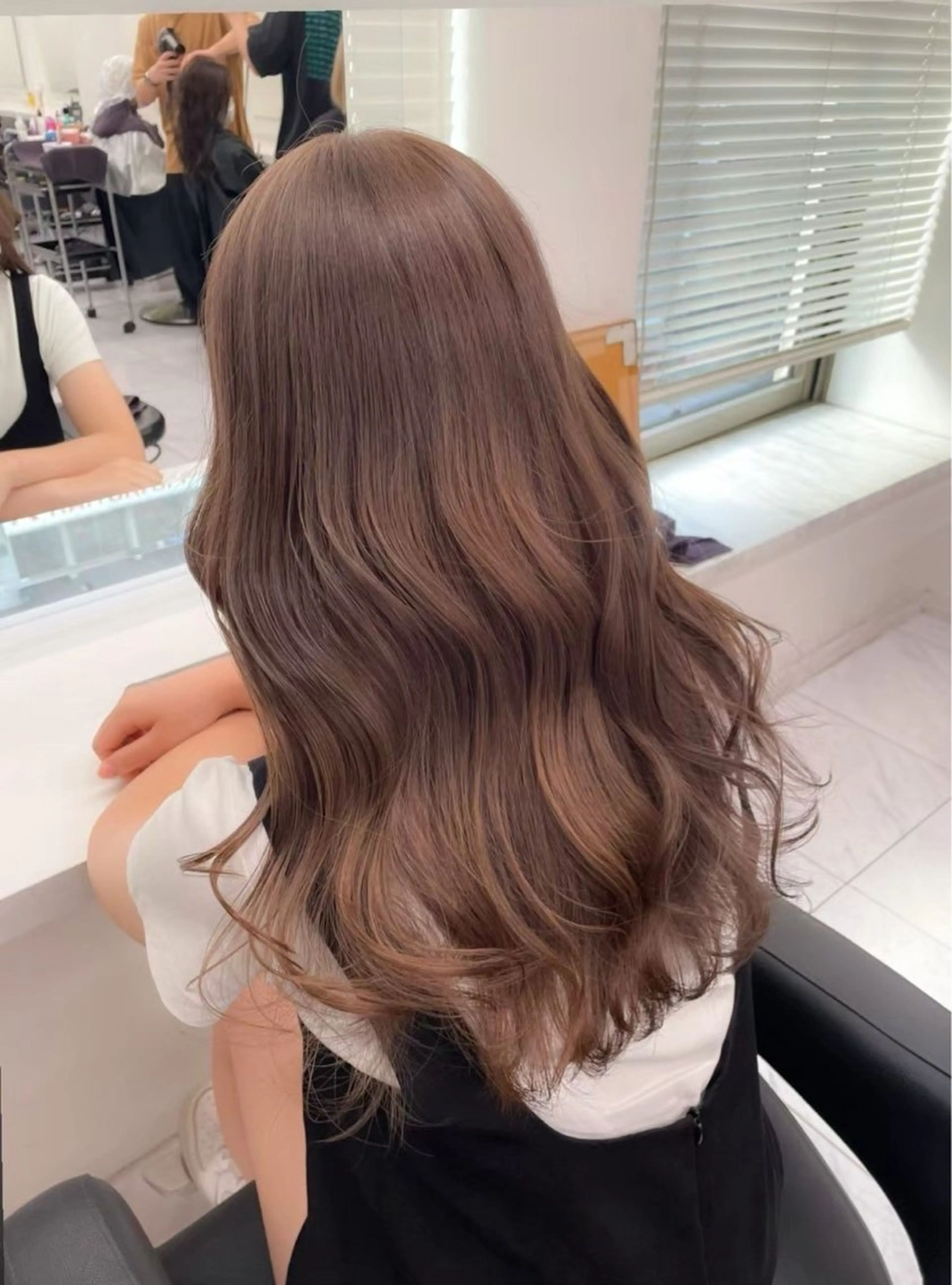 ロング カラー トレンドカラー🩵 羽衣🎀横浜🪄ྀིのヘアスタイル