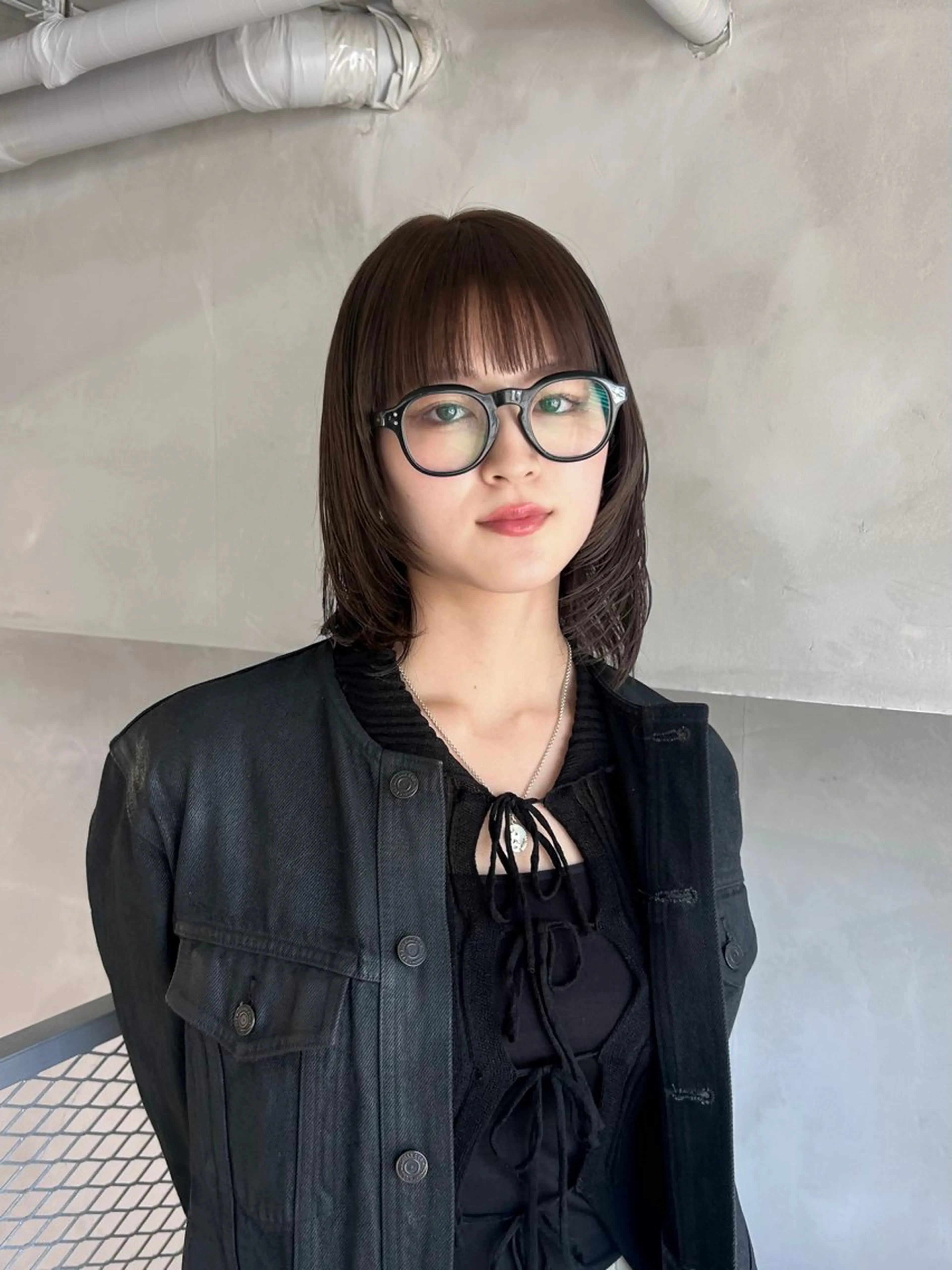 カラー アッシュ ヘアカラー ハイトーン/くすみ カラー seina★のヘアスタイル