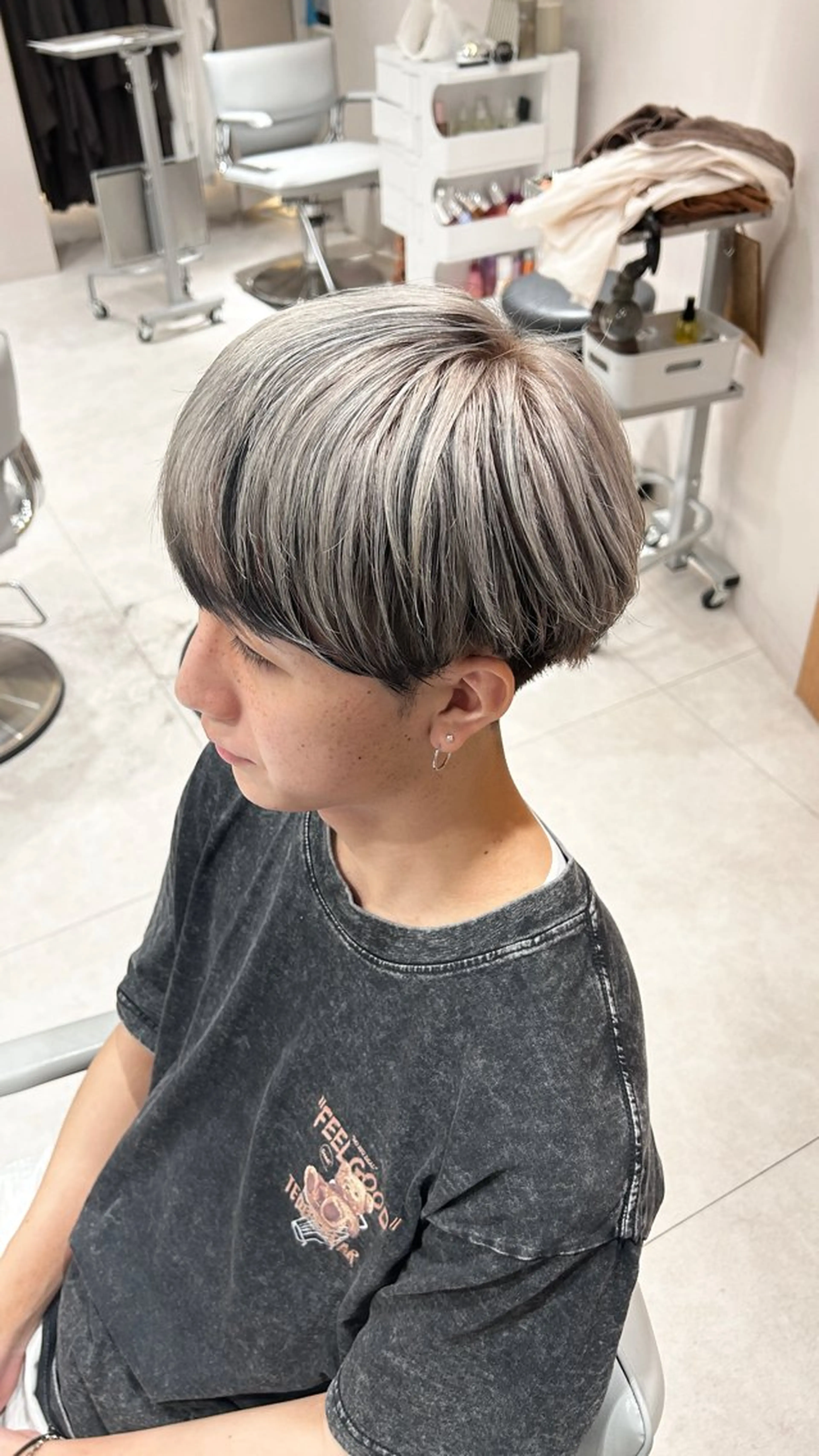 カラー メンズ 鈴木 あやかのヘアスタイル