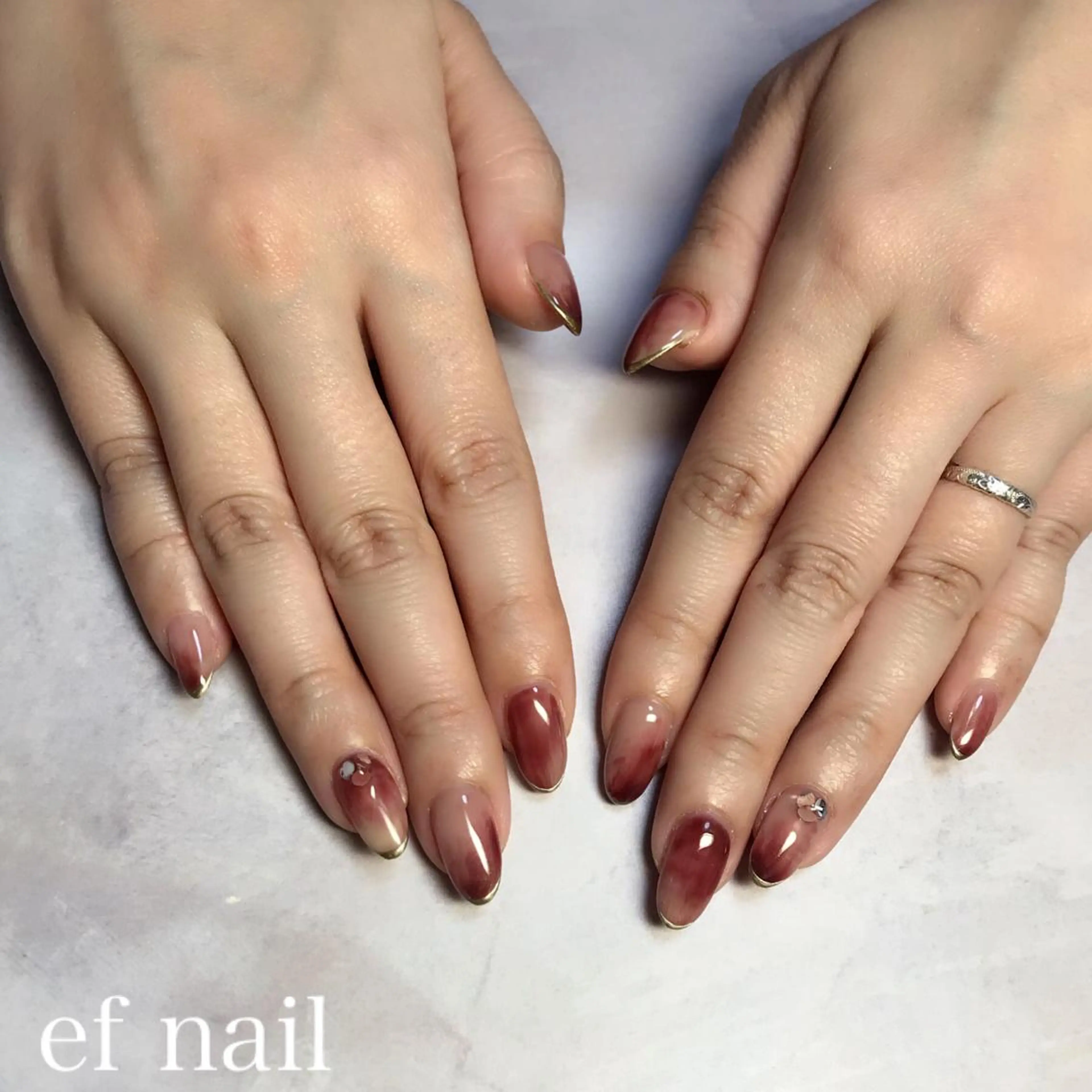 ネイル ハンドネイル ef nailのネイルデザイン