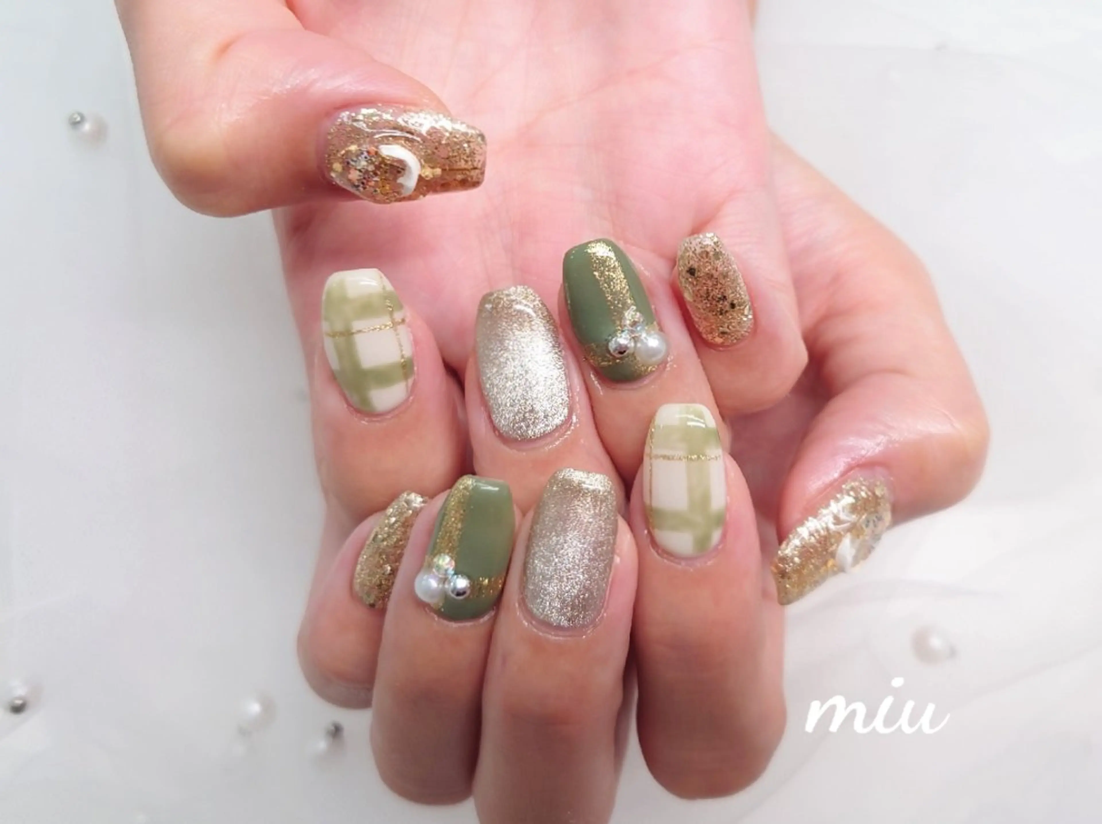 ネイル ハンドネイル miu nail亀戸 Momokaのネイルデザイン