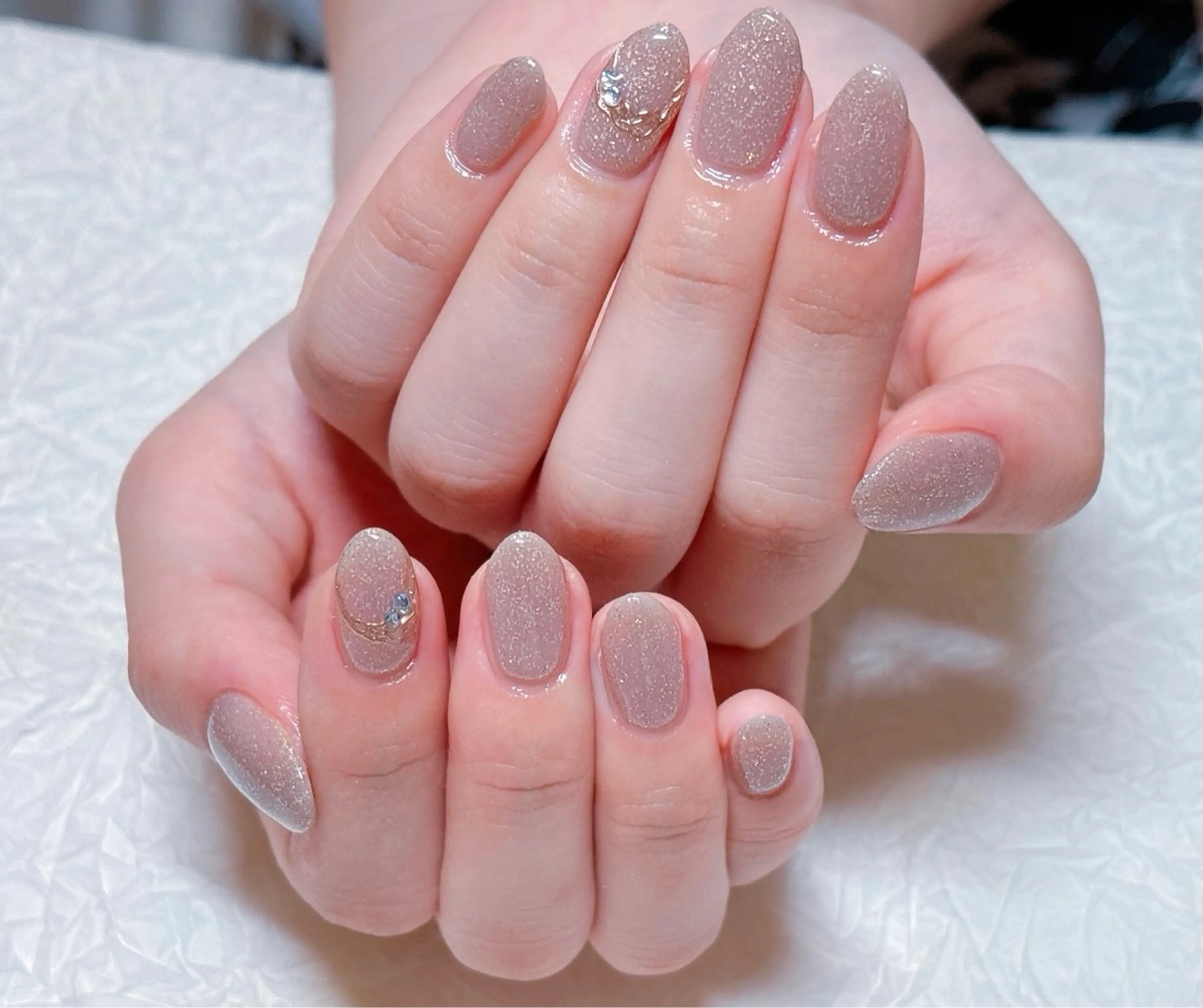 ネイル アートネイル オーロラネイル チークネイル フラッシュネイル フットネイル ハンドネイル ゆ か_Nails💫のネイルデザイン