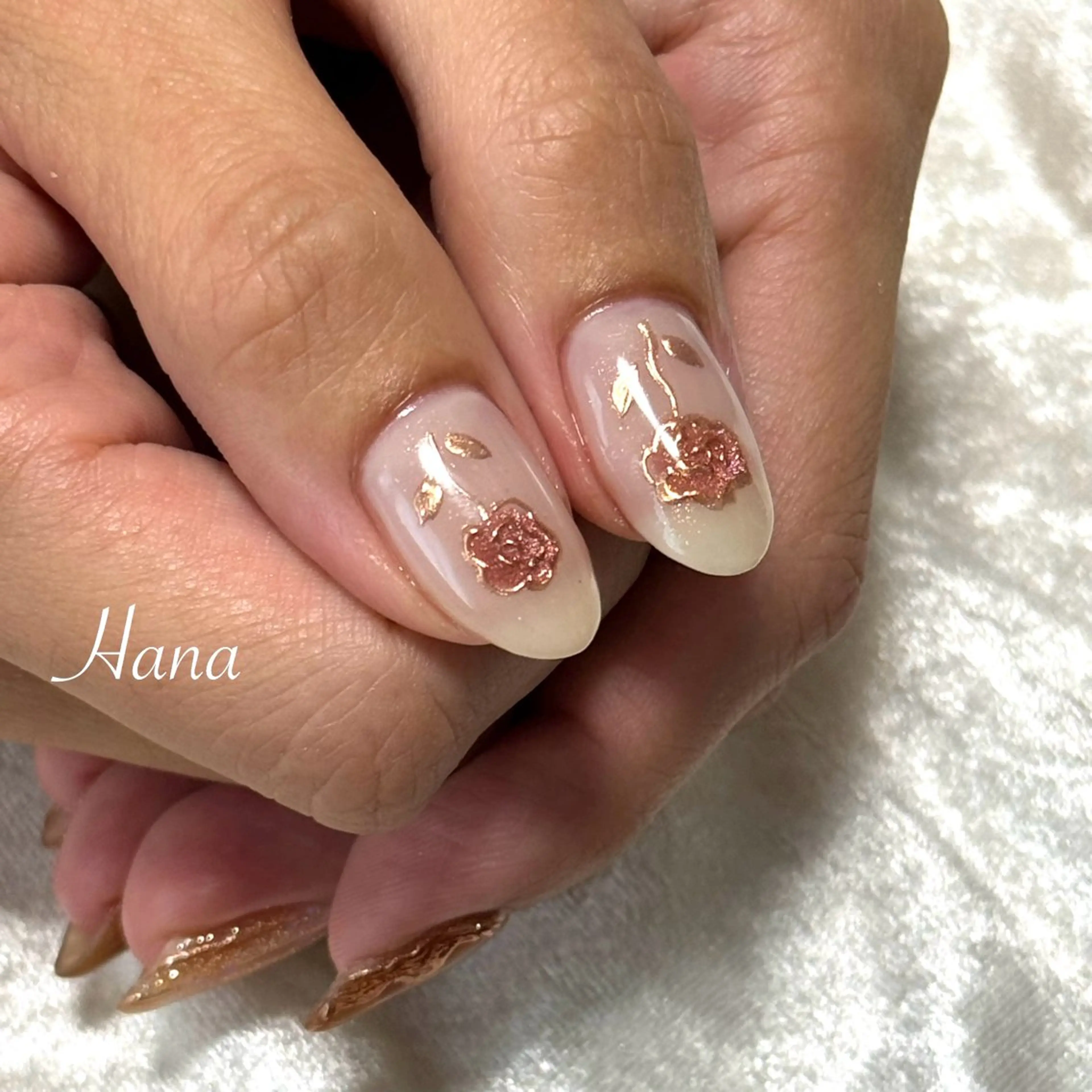 ネイル ハンドネイル Hana_ Rieのネイルデザイン