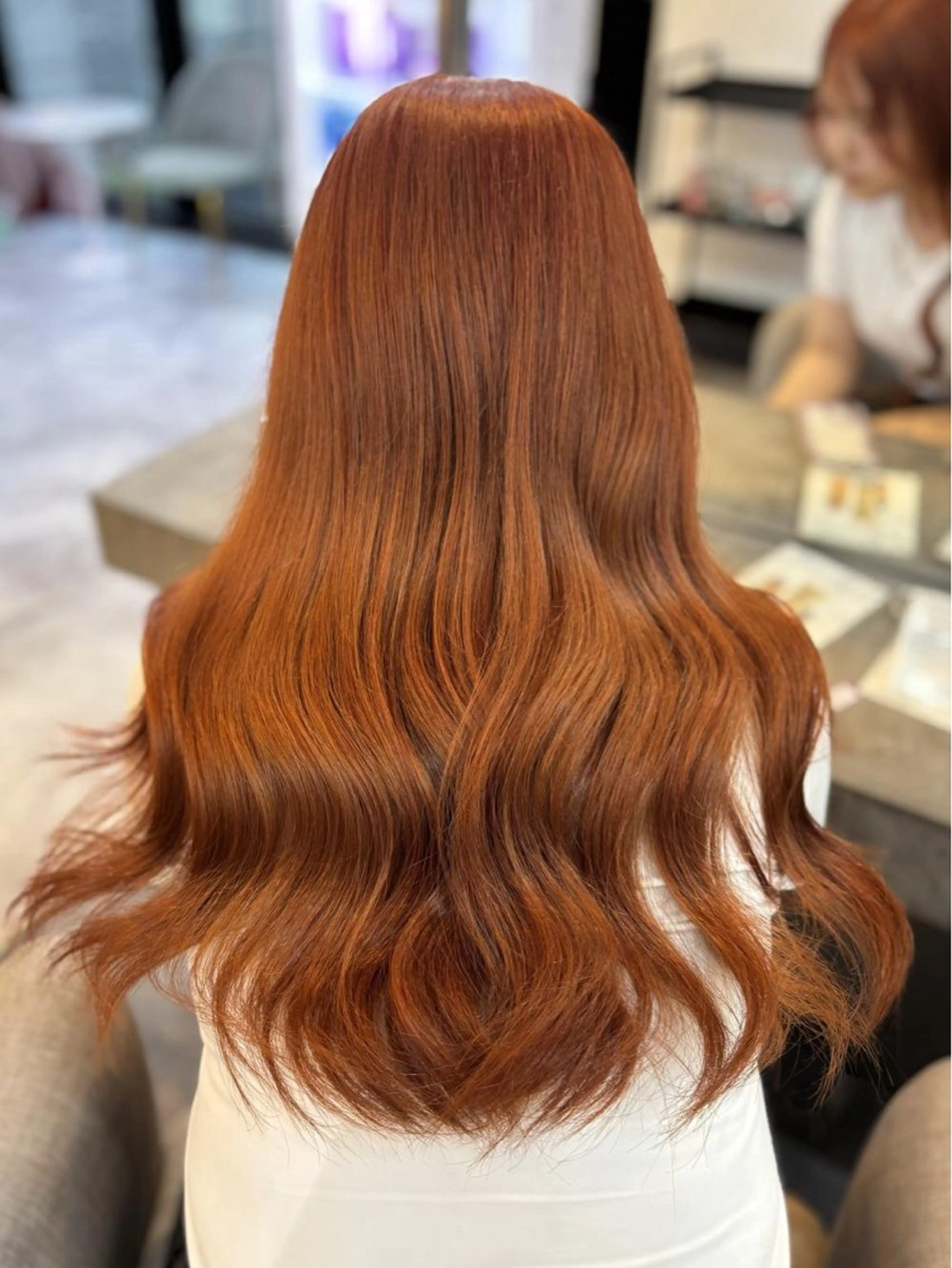 ロング カラー Maho ブリーチモデル募集中のヘアスタイル