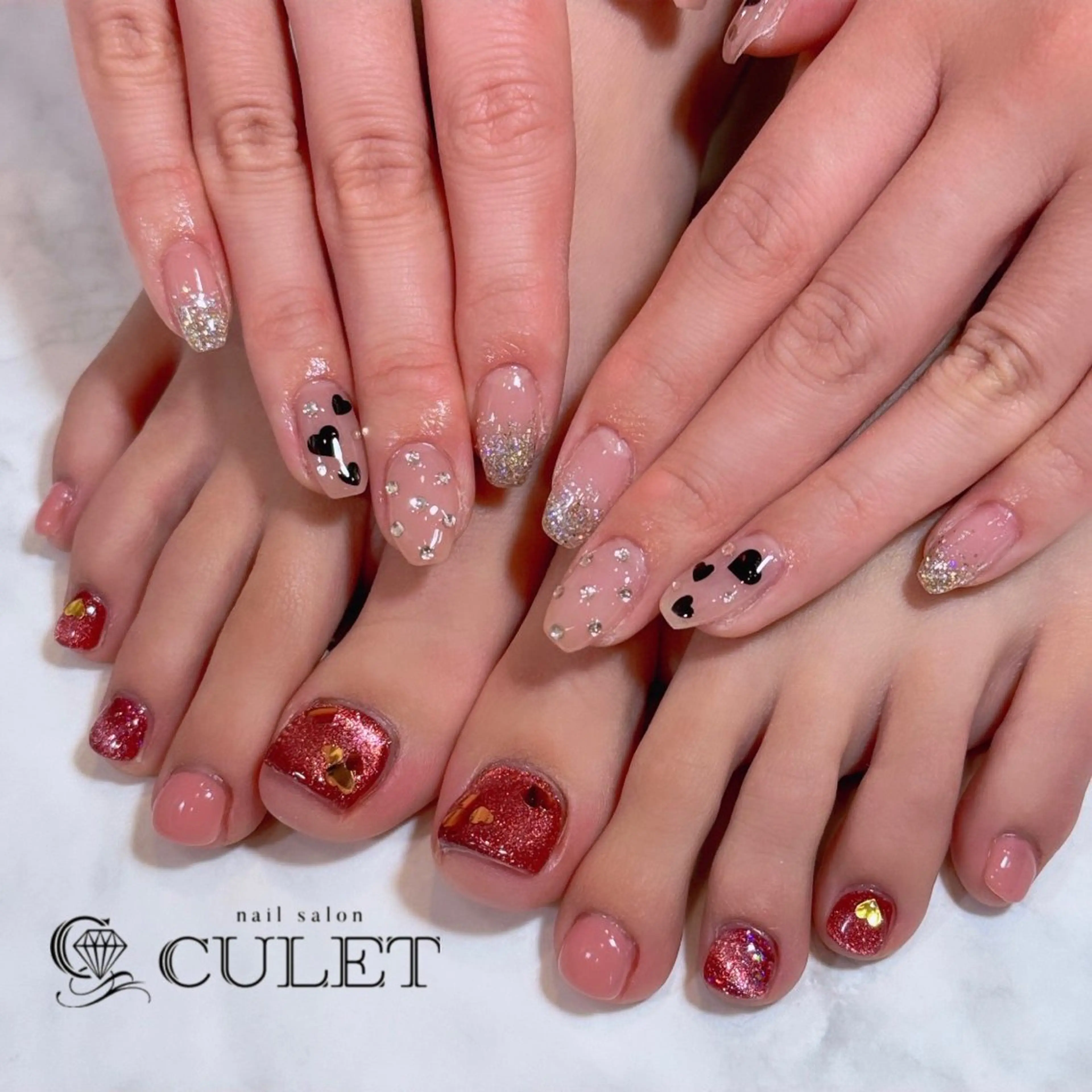 ネイル ハンドネイル CULET NATSU🍀のネイルデザイン