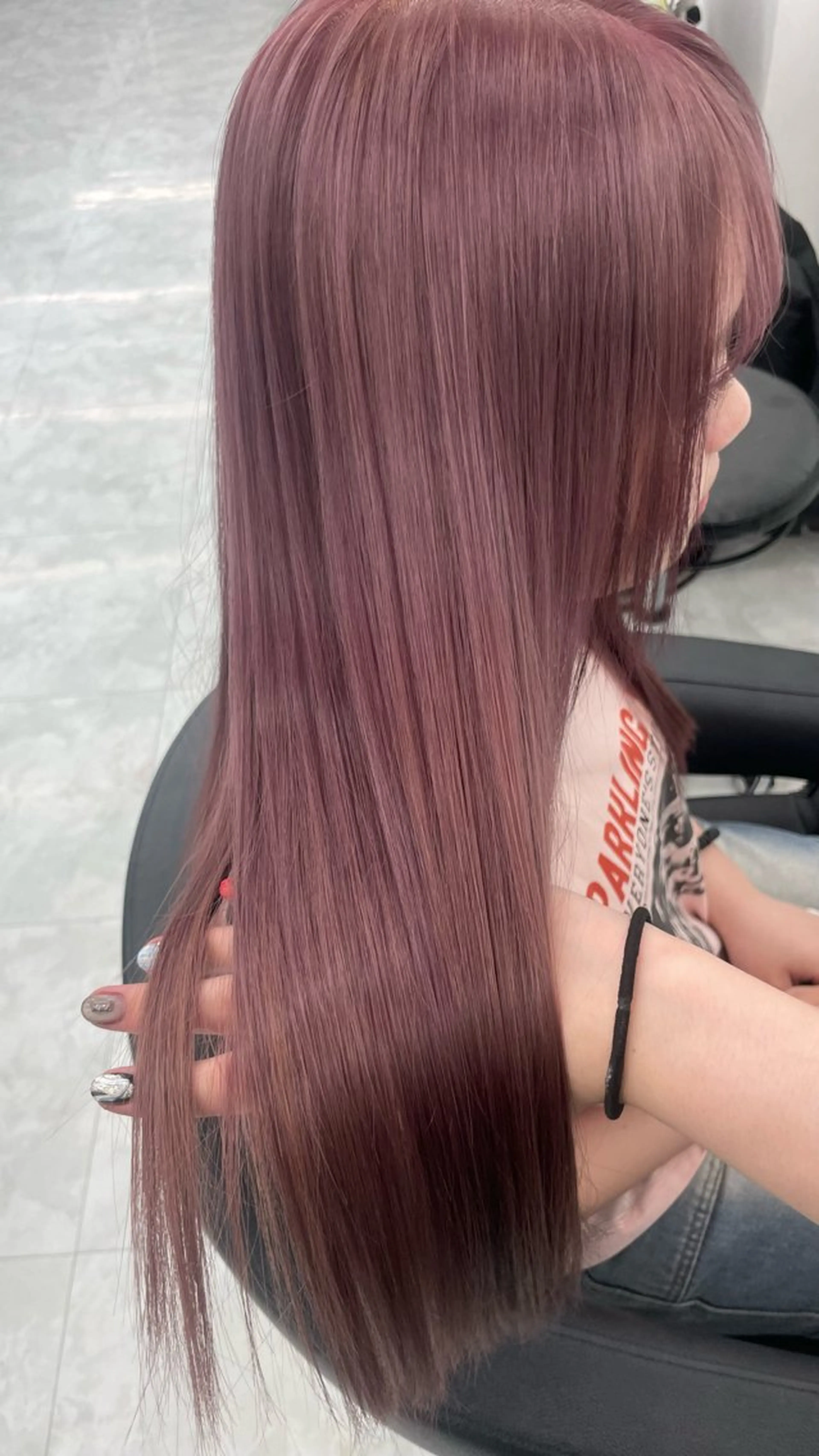 カラー ヘアカラー トリートメント 🤍透明感カラー🤍 MANAのヘアスタイル