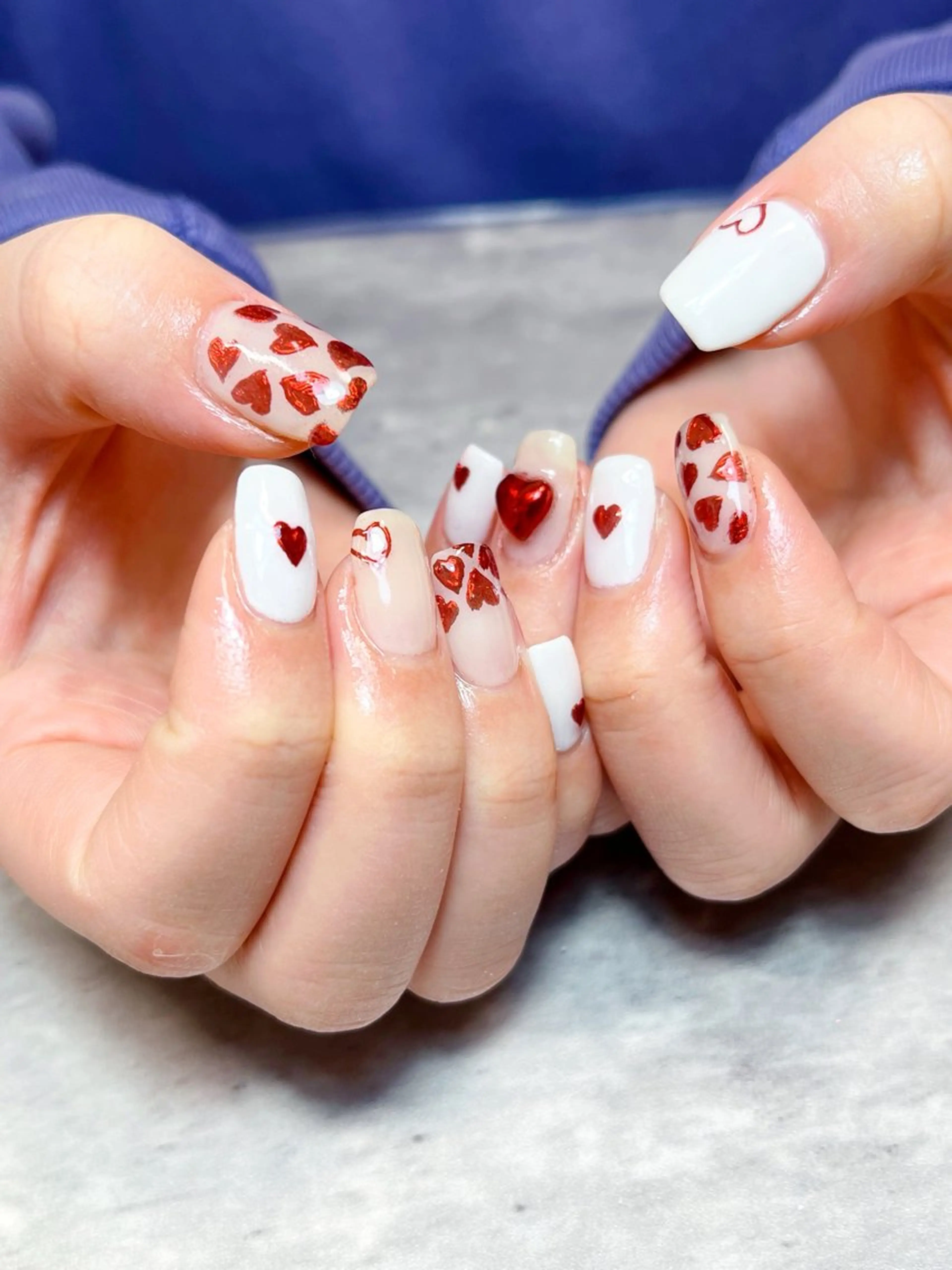 ネイル 持ち込み ハンドネイル nail salon epeのネイルデザイン