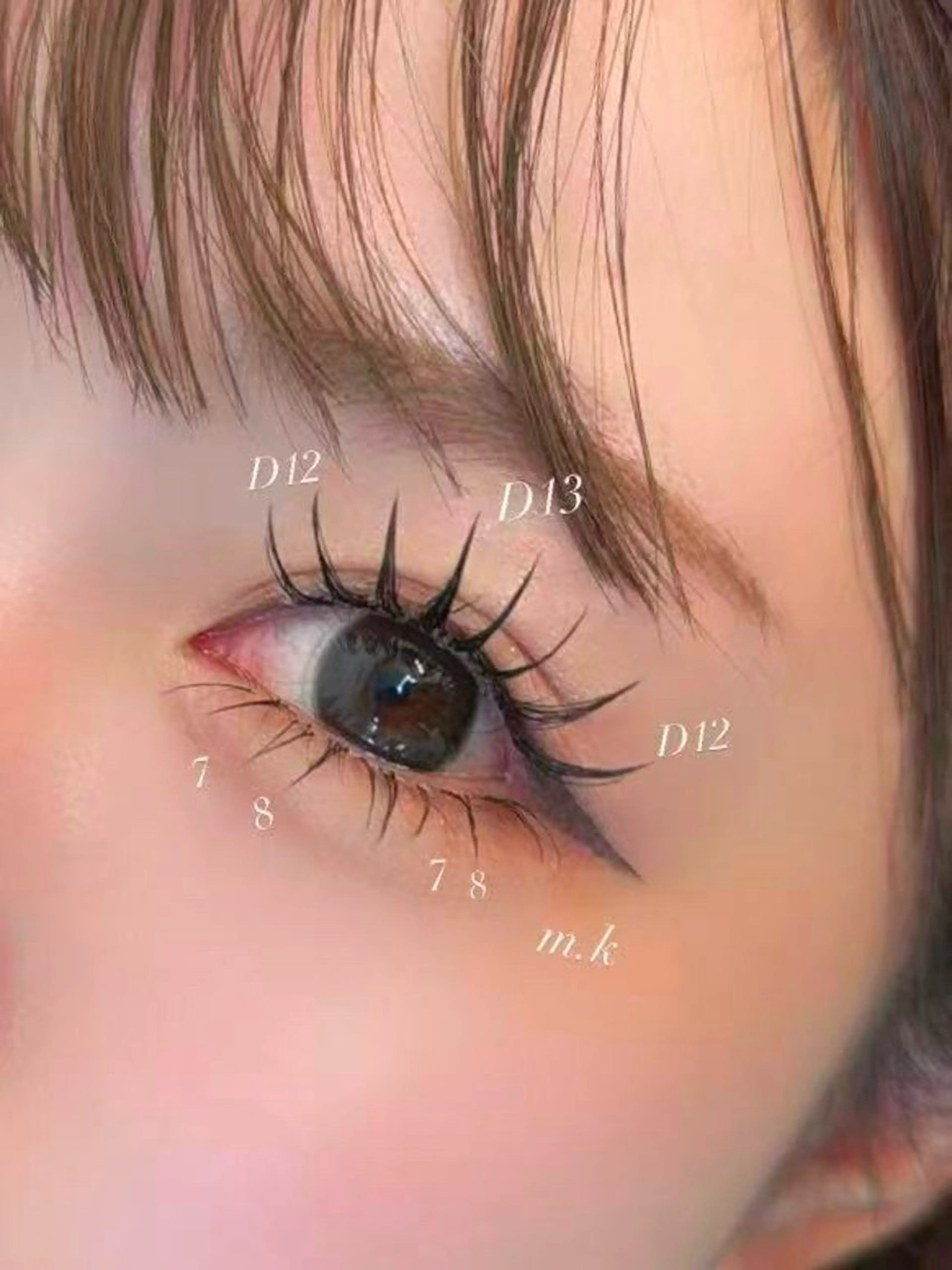 マツエク・マツパ ダブル テーマのマツエク・マツパデザイン