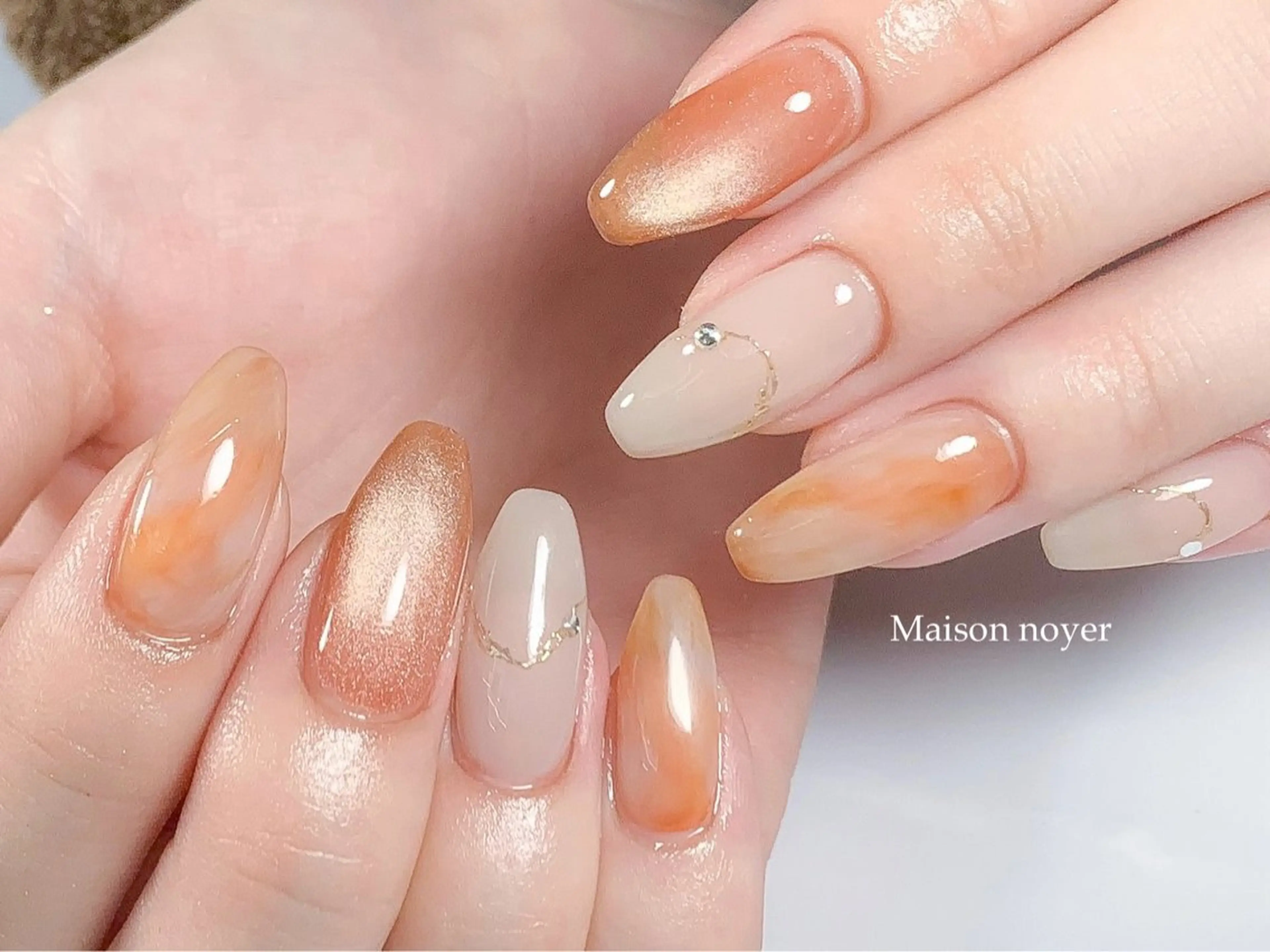ネイル ハンドネイル Maison noyer所属・Maison noyerのネイルデザイン