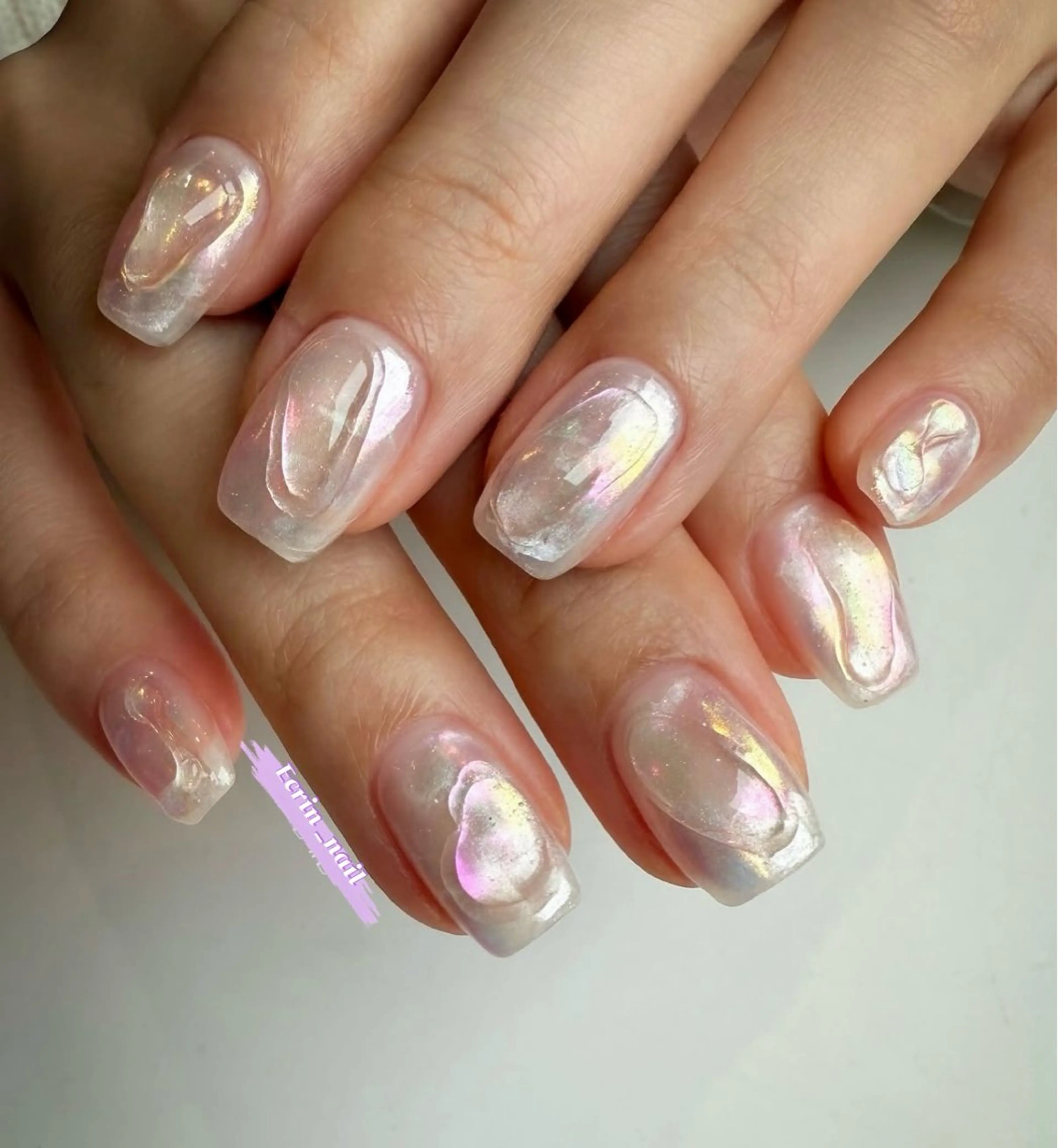 ネイル ハンドネイル ハンドケア NailSalon✨ Écrinエクランのネイルデザイン