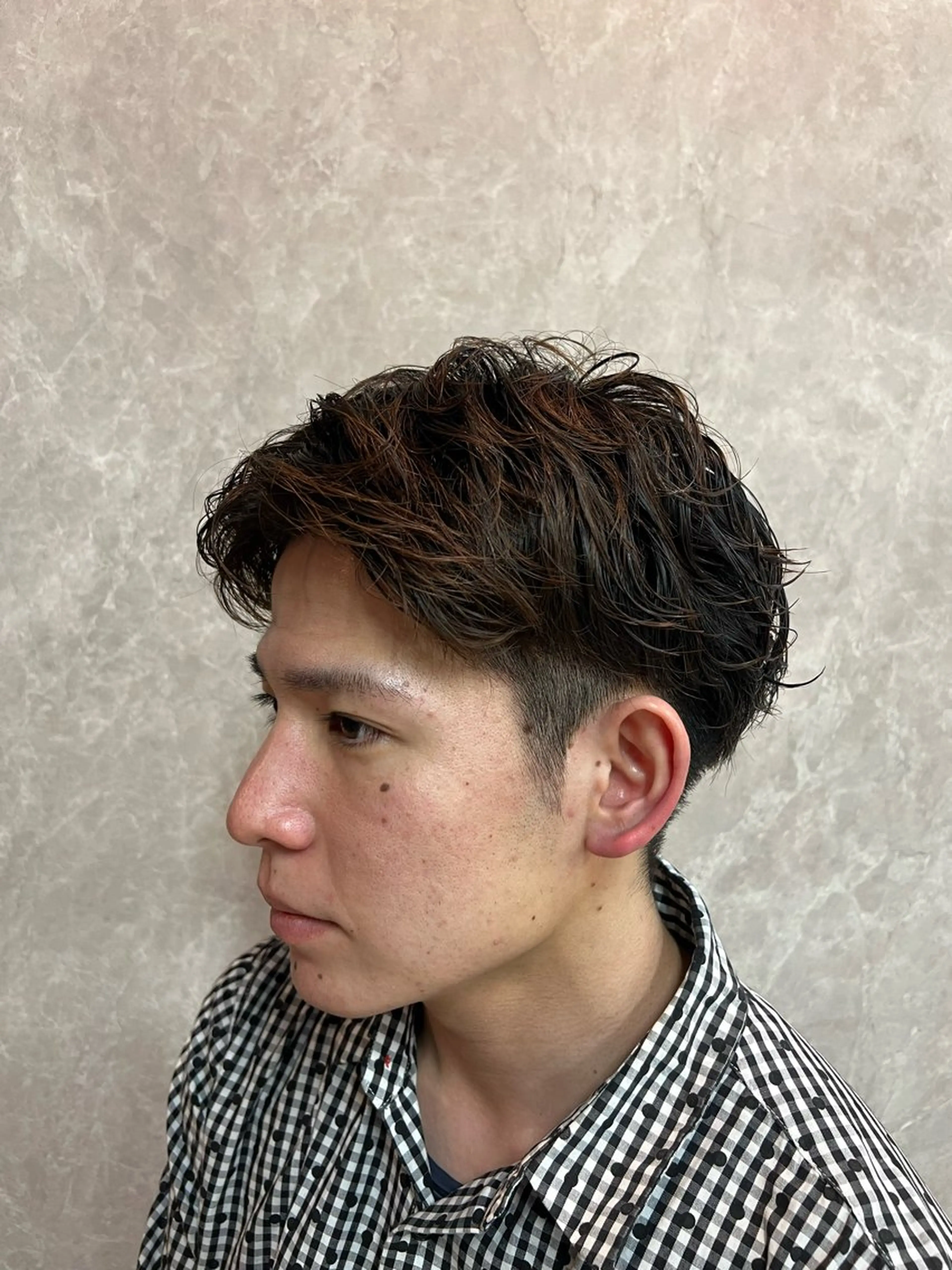 パーマ メンズ メンズパーマ カット パーマ 🌻belle /JUMA🌻のヘアスタイル