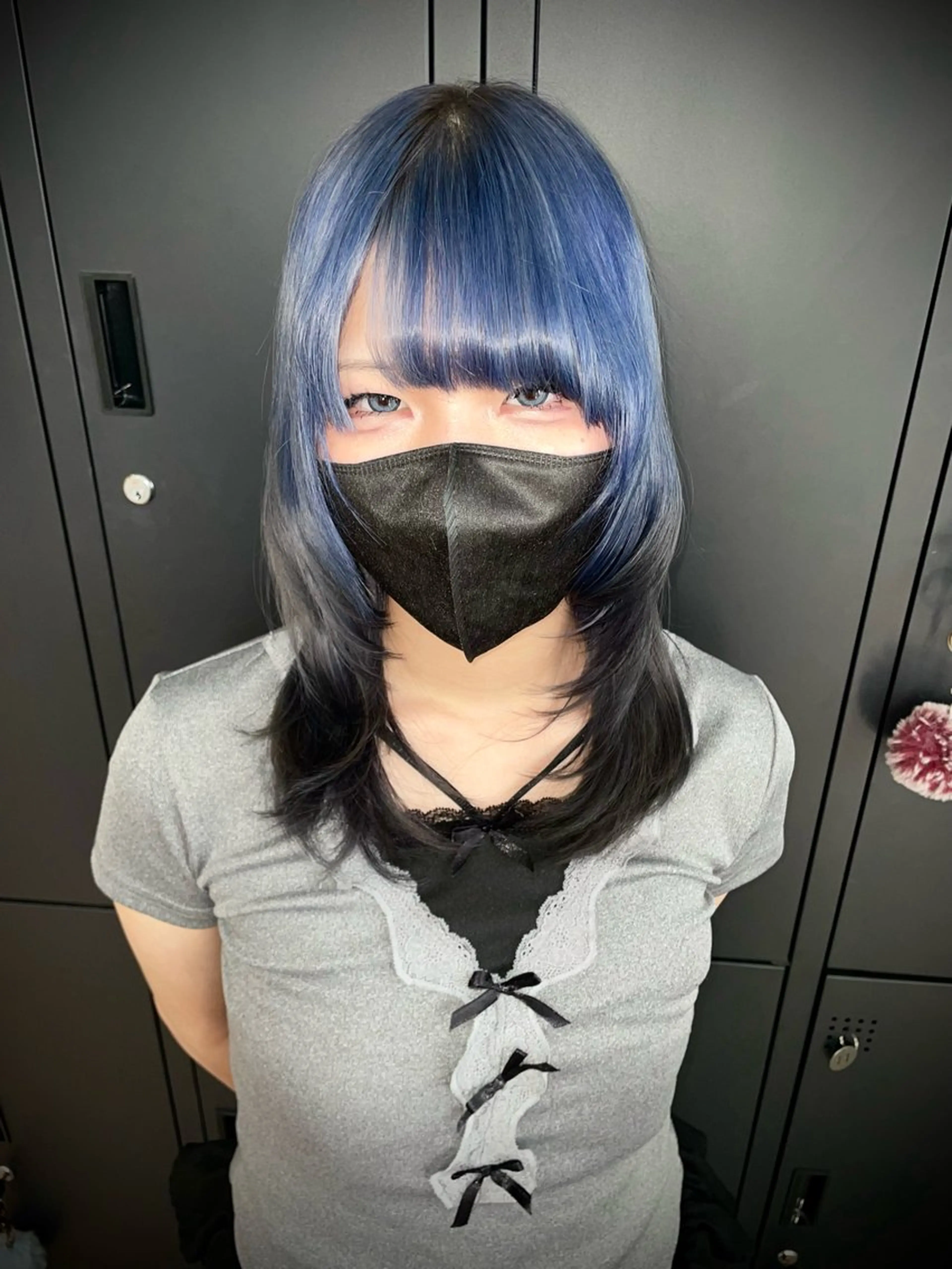 《ワンカラー➕前髪カット》色落ちしてきた明るい髪にカラーだけしたい方にオススメ💁‍♀️の写真