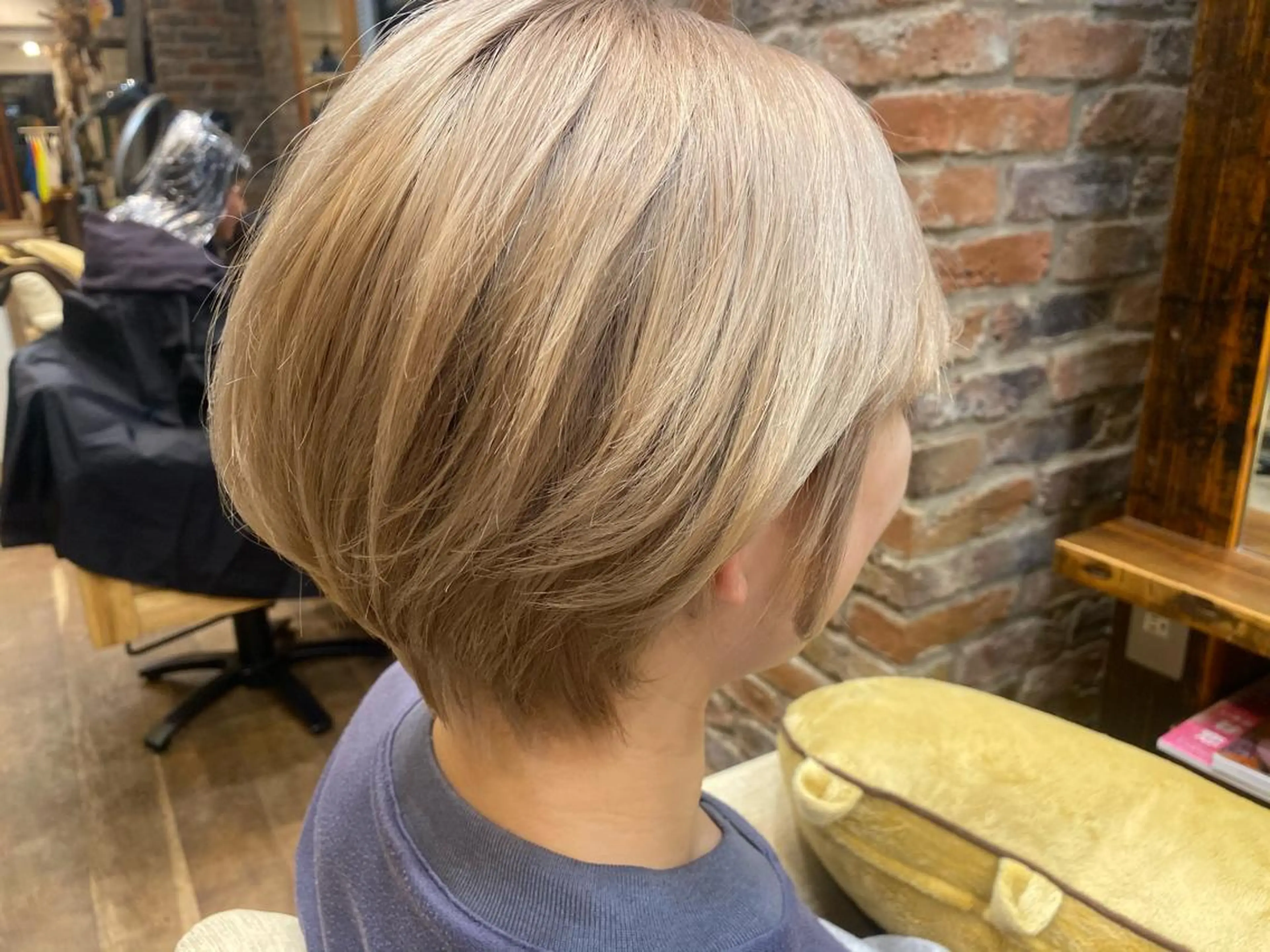 ショート sand&rose所属・逗子、パーマスタイル ナオイカイラのヘアスタイル