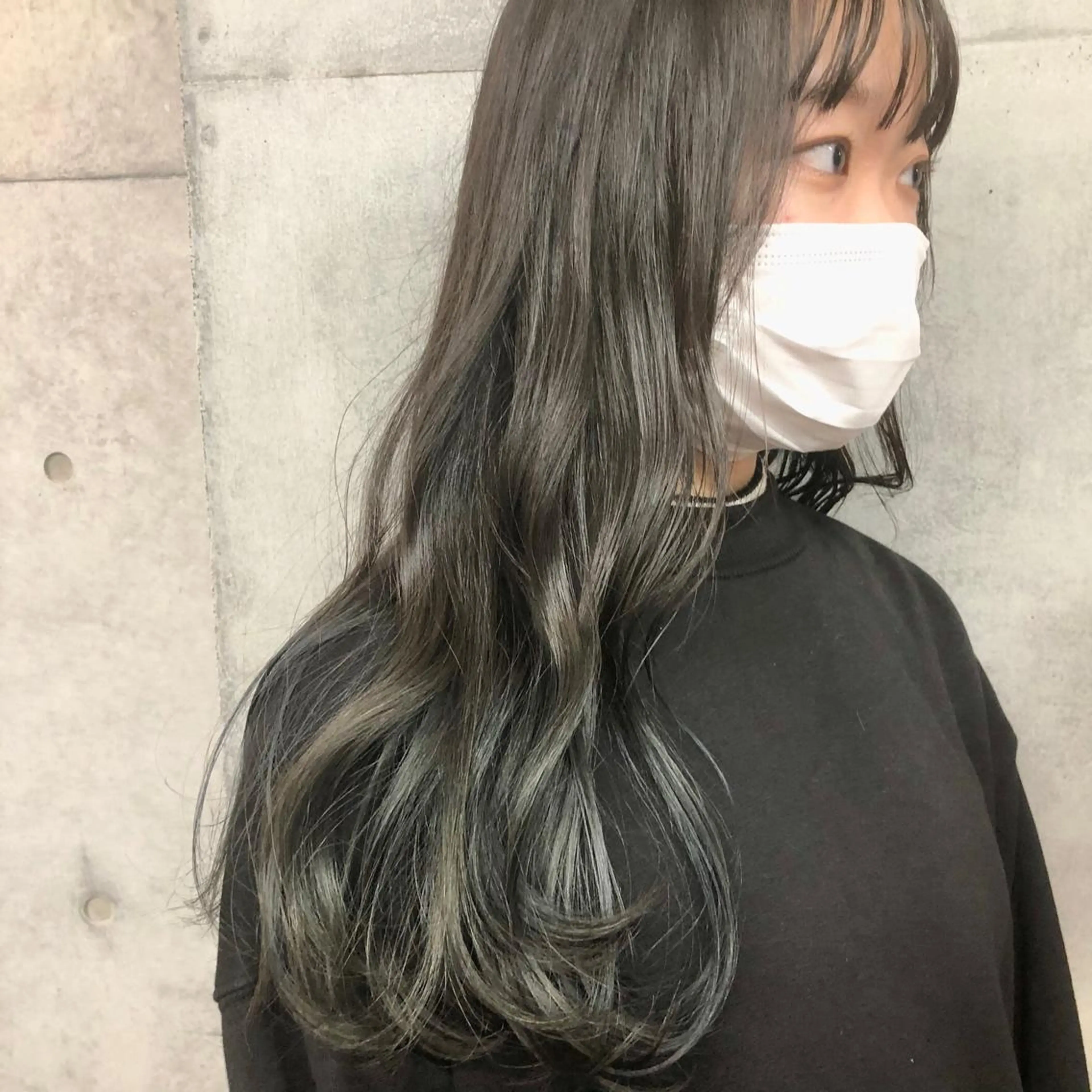 ロング カラー カット ヘアカラー 🍊🍊COコ かぢあおい🍊🍊のヘアスタイル