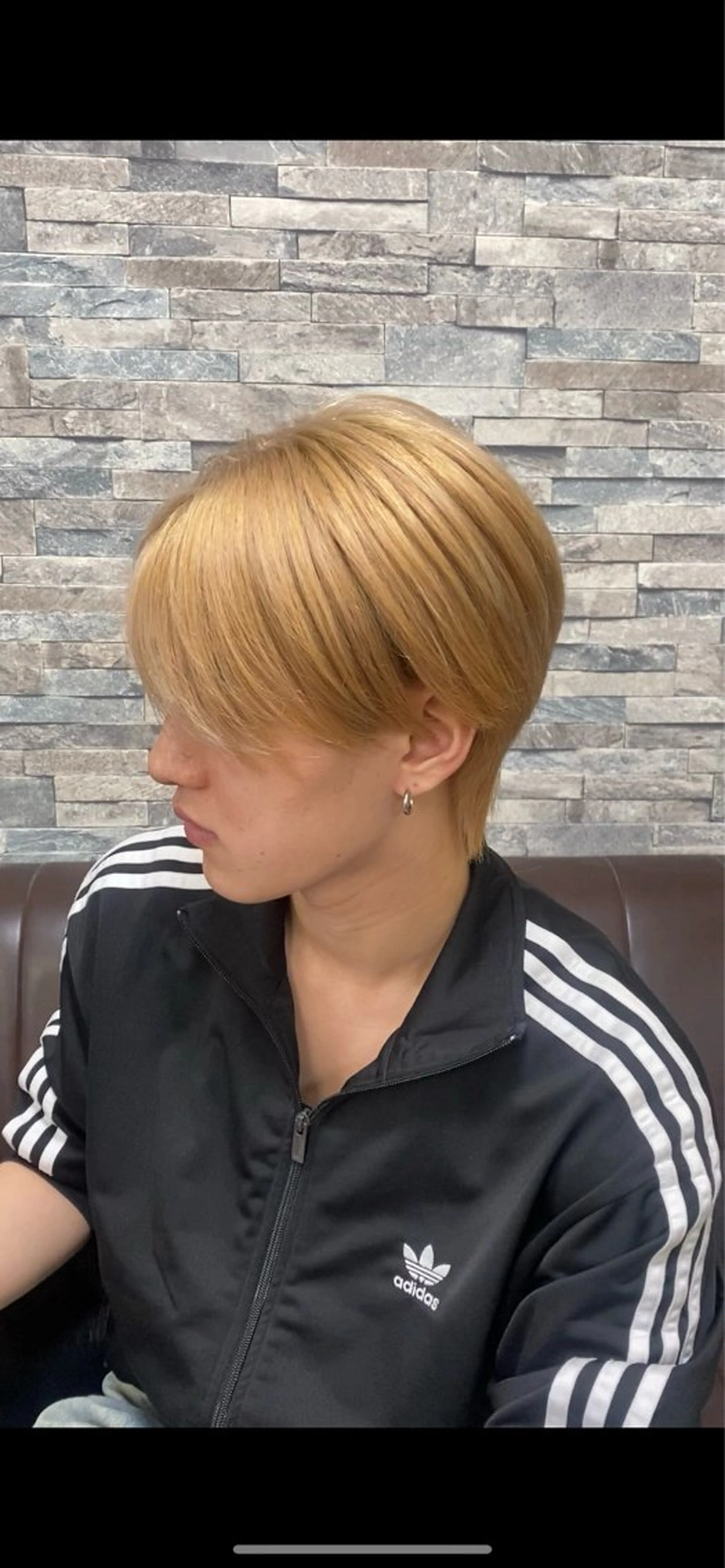 カラー メンズ メンズブリーチ ブリーチ ブロンド ヘアカラー HOWL所属・🦋 Cocoroのヘアスタイル