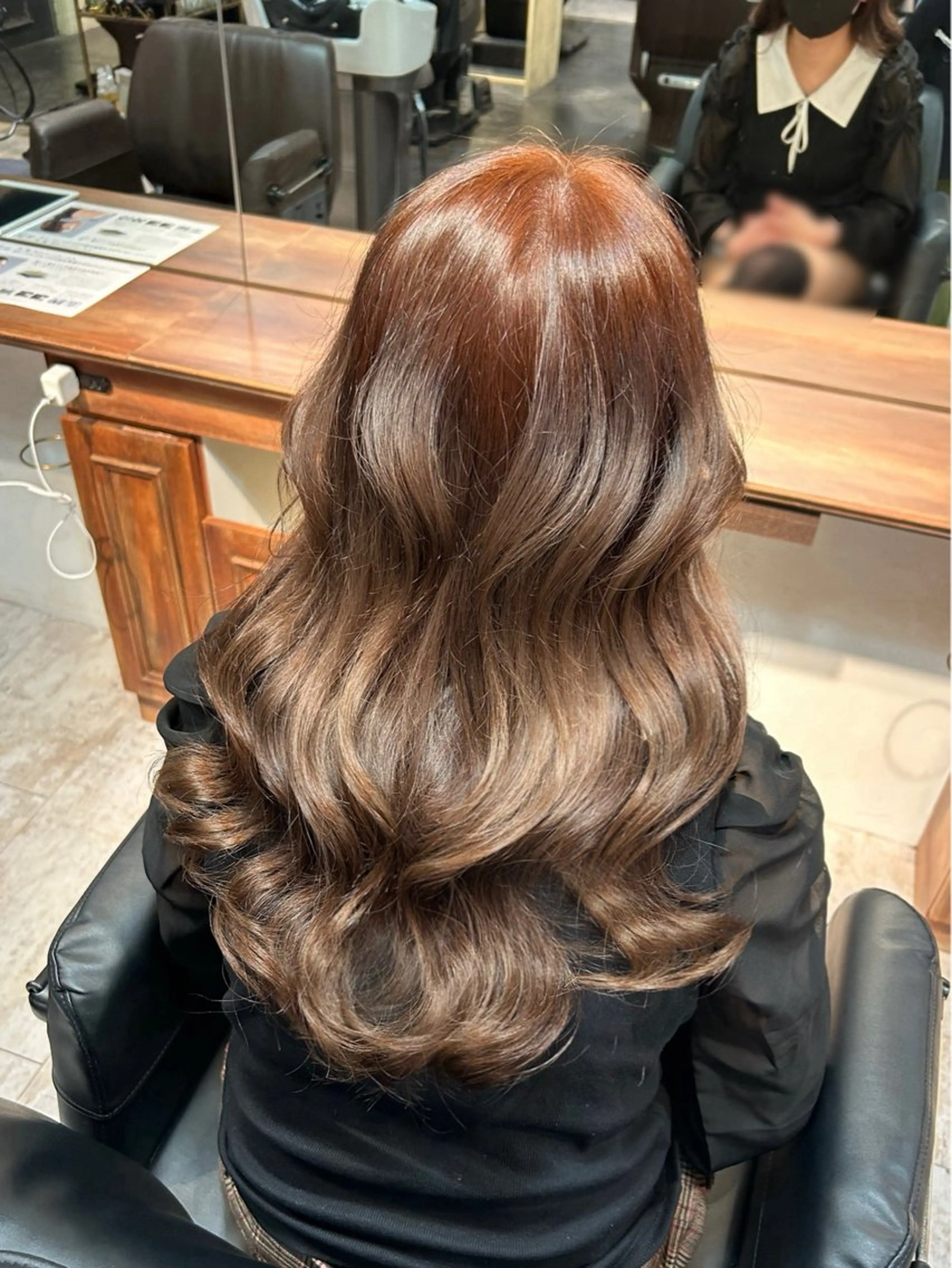 ロング カラー ロング トリートメント ヘアカラー トリートメント Reir吉祥寺所属・ナチュラルカラー 🪄🧸✨れなのヘアスタイル
