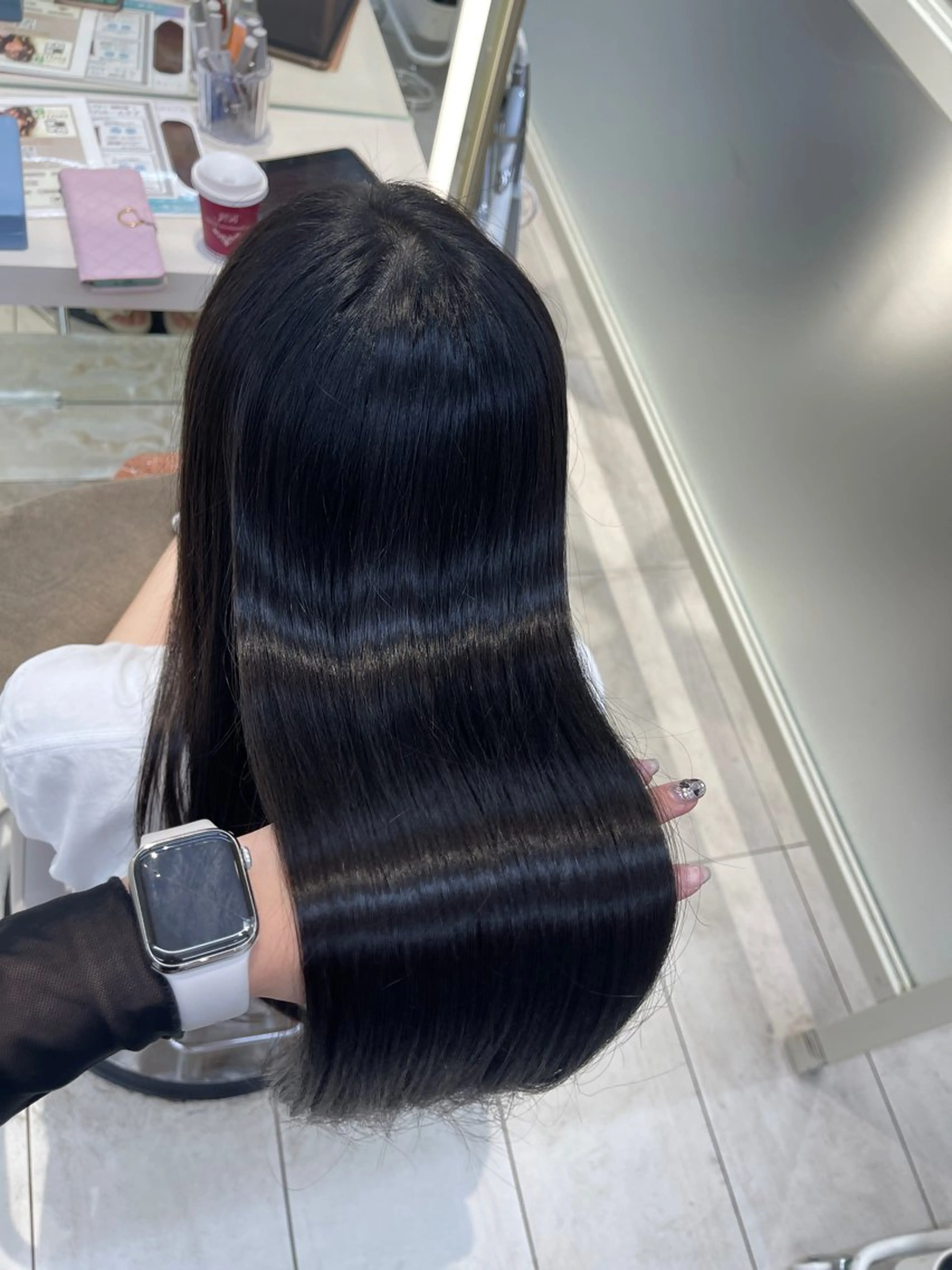ロング Hina🤎ベージュ 、グレージュ🤎のヘアスタイル