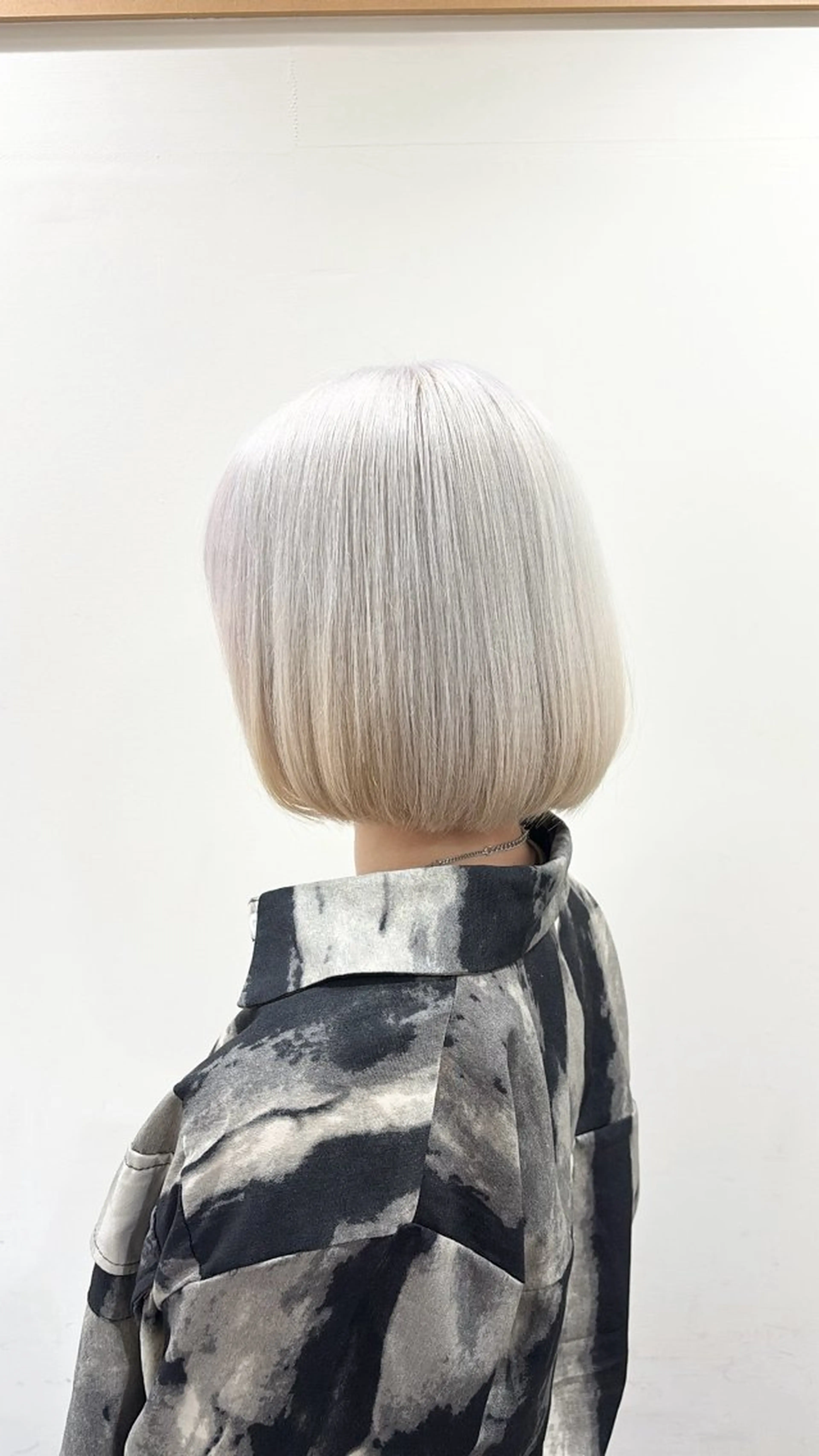 ショート カラー ヘアカラー トリートメント ヘッドスパ ブリーチ特化/透明感 カラー森山陽向のヘアスタイル