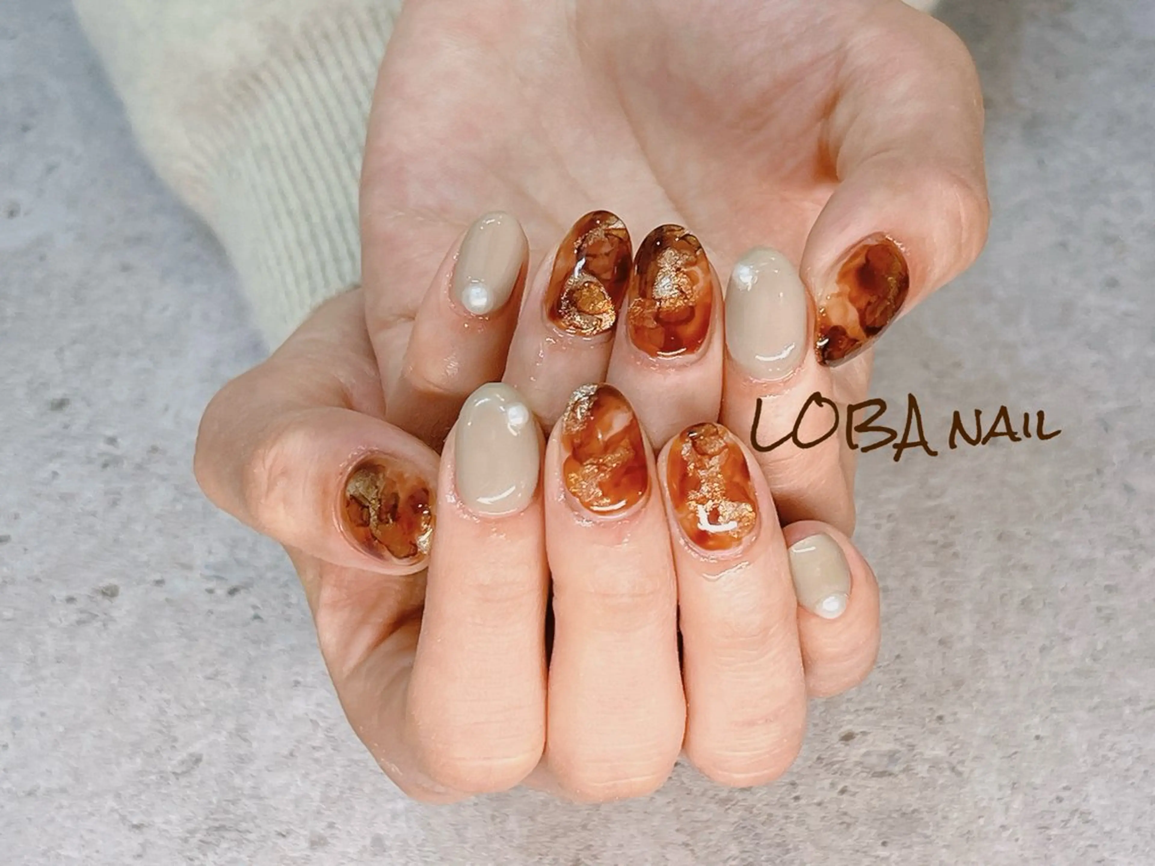 ネイル ハンドネイル Nail salon LOBAのネイルデザイン