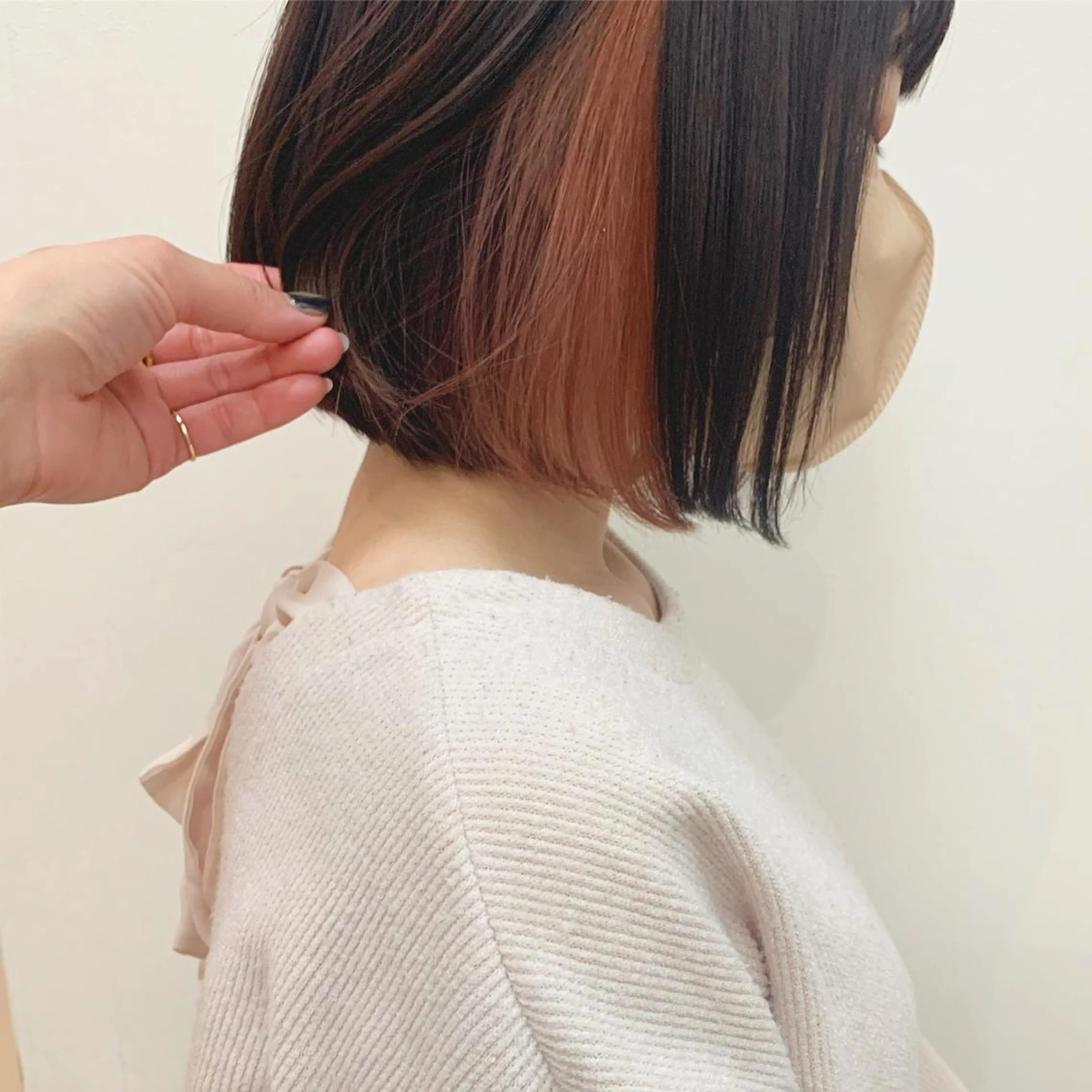 ショート カラー ﾊｲﾄｰﾝ/ｼｮｰﾄ 村上淳乃🐥のヘアスタイル