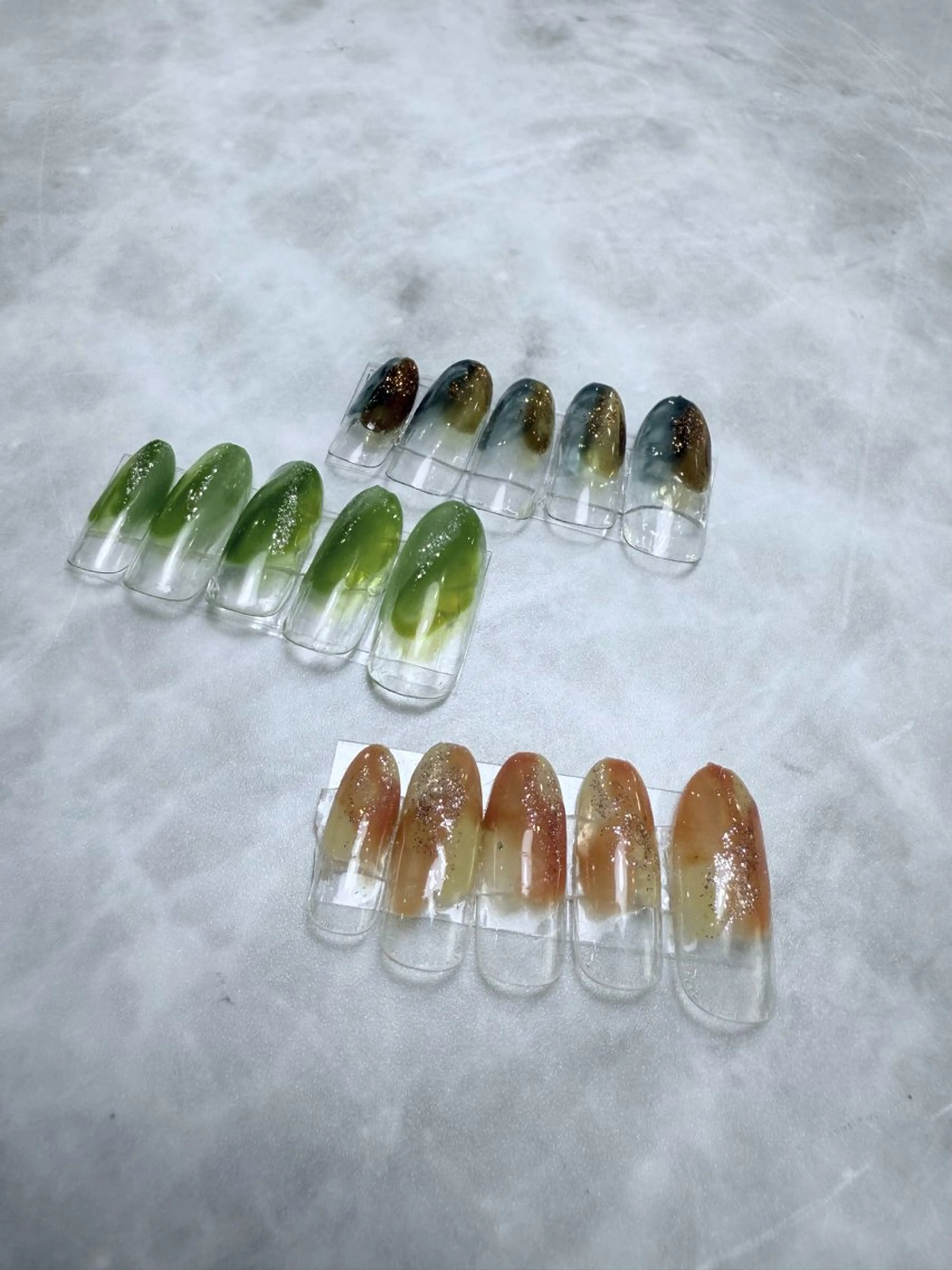 ネイル クリアネイル ジェルネイル ニュアンスネイル LAX／ hiroyoのネイルデザイン