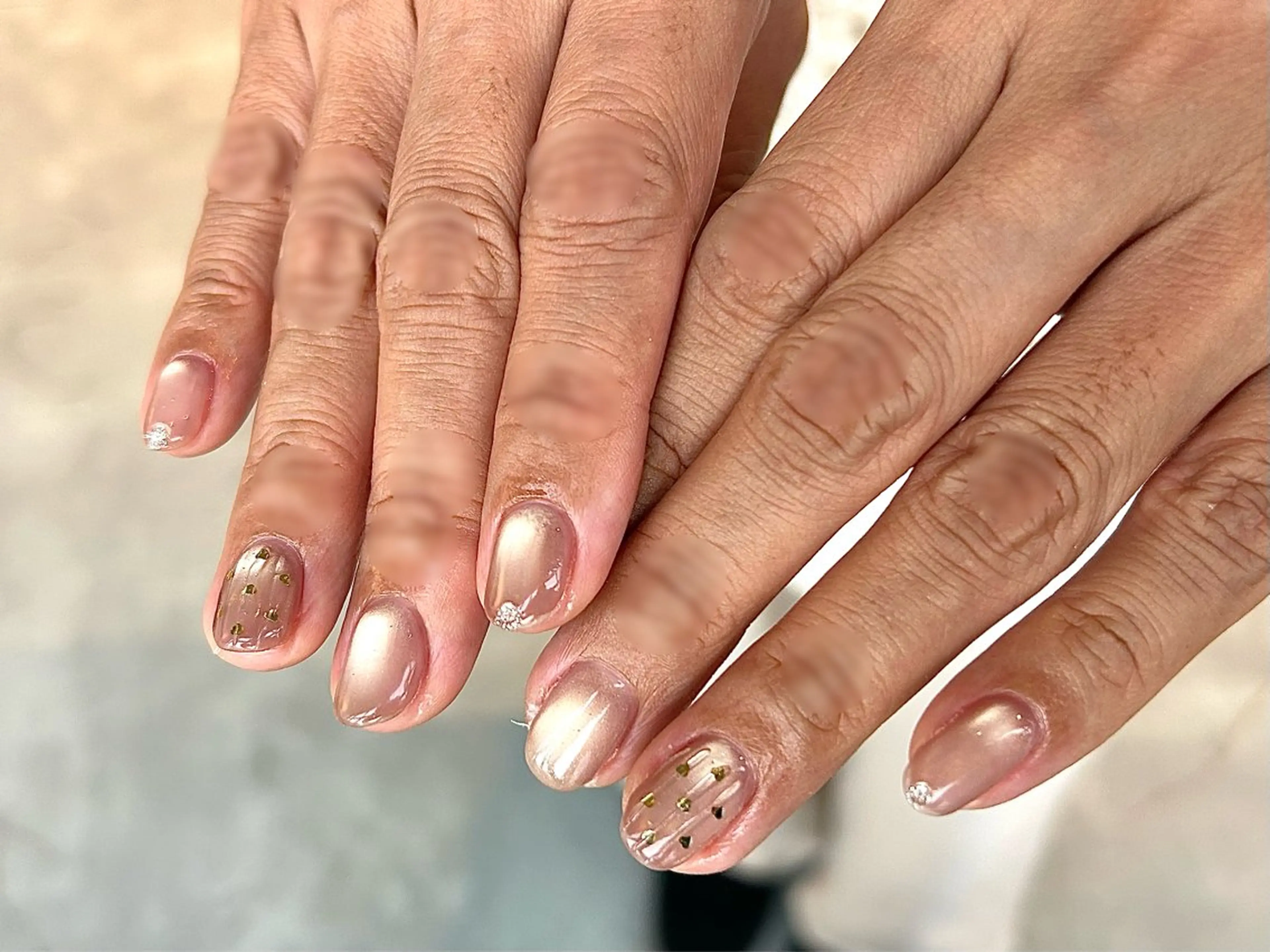 ネイル シンプルネイル ハンドネイル sol nailのネイルデザイン